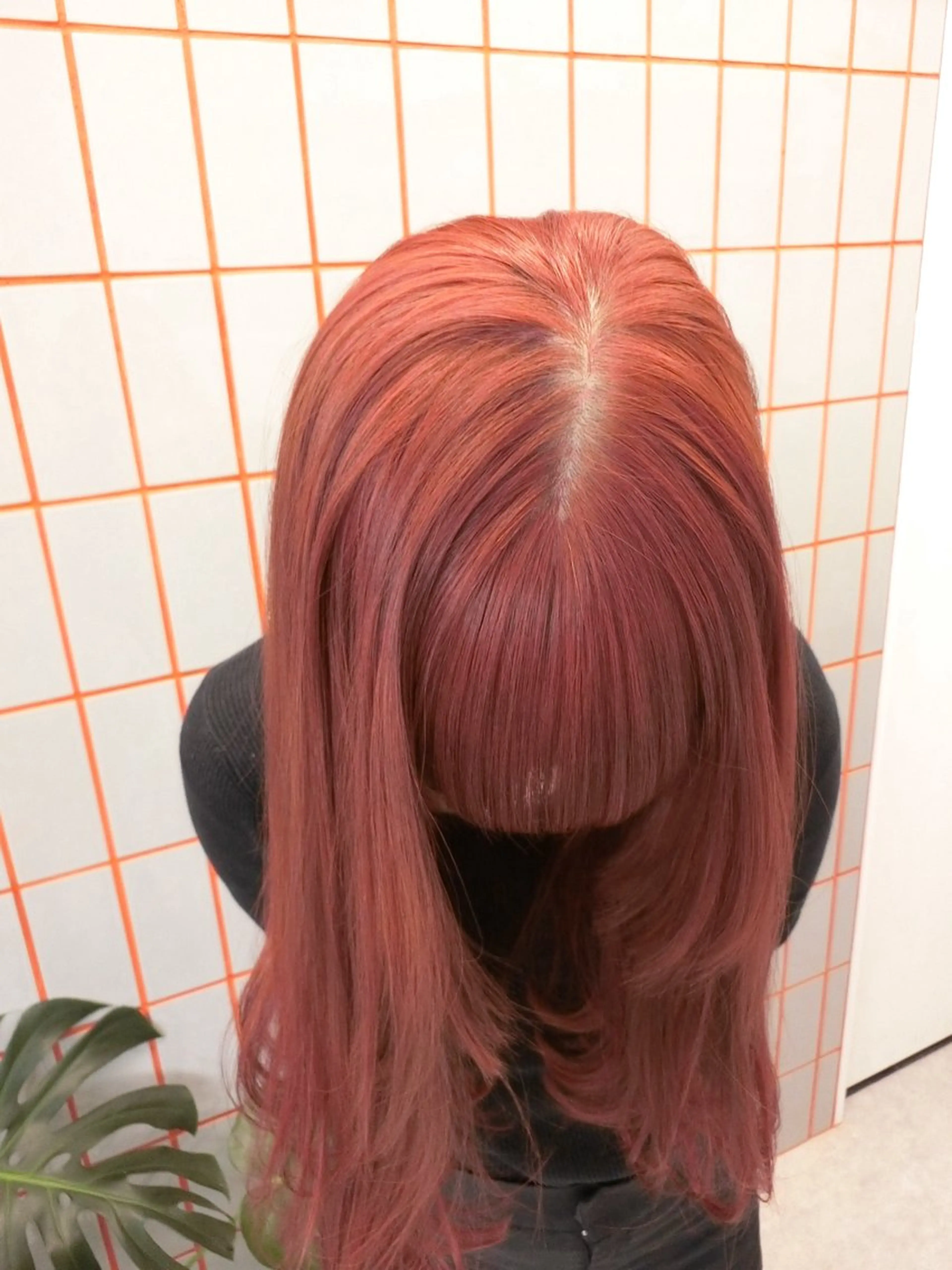 ロング 💍透明感 💖艶ミルクティーのヘアスタイル