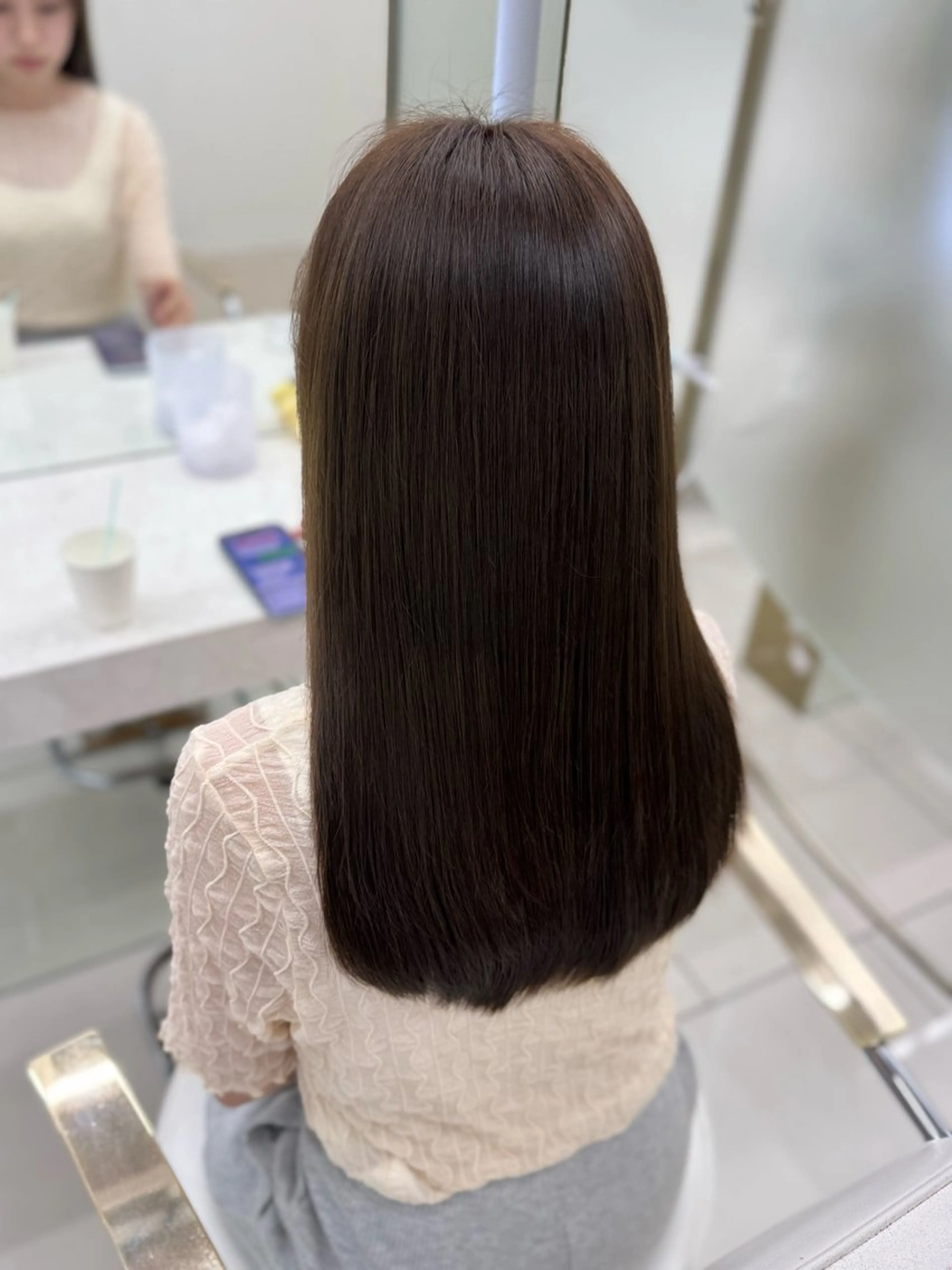 ロング カラー ヘアカラー 透明感カラー🫧 COA/イオ🫧のヘアスタイル