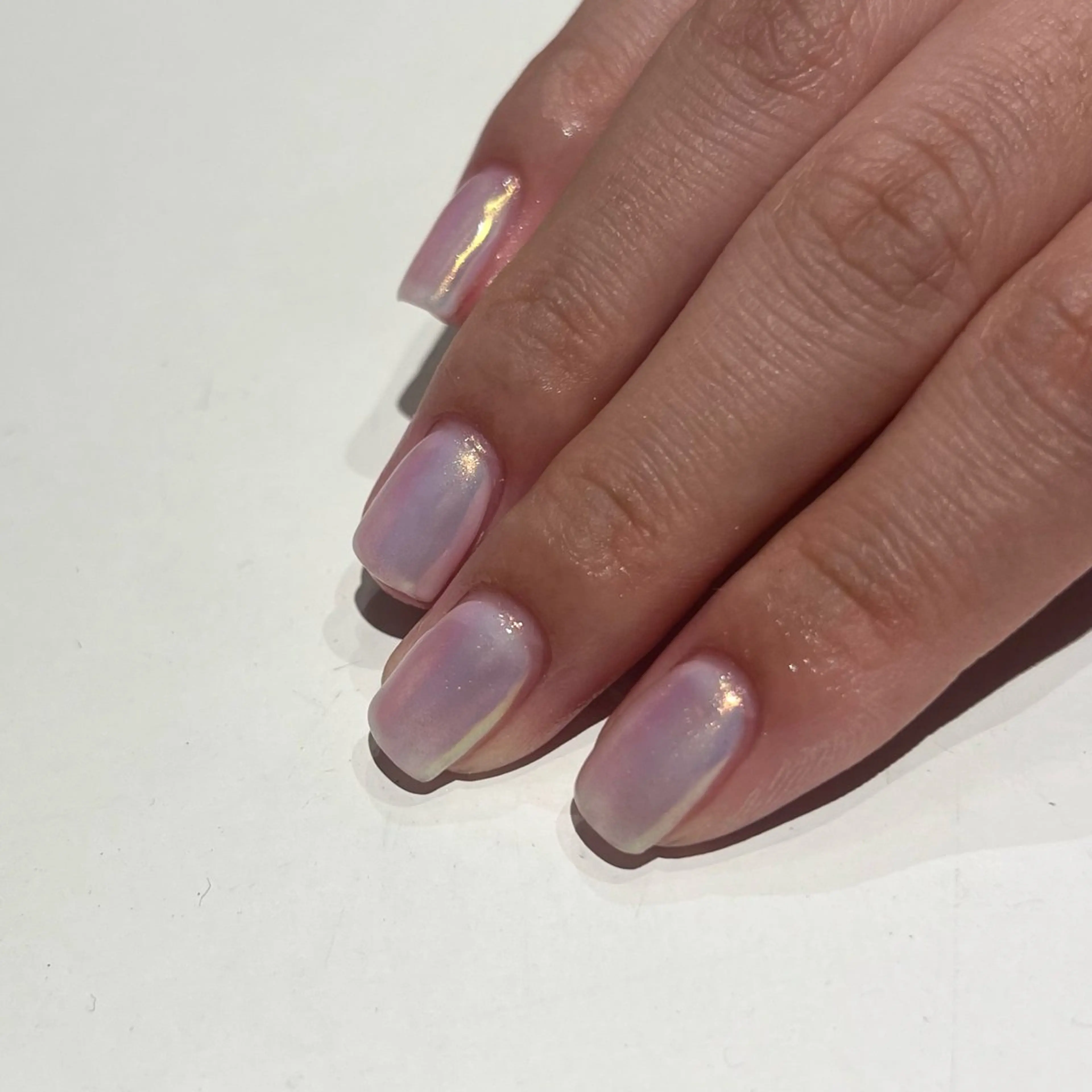 ネイル オーロラネイル 星 みづきのネイルデザイン