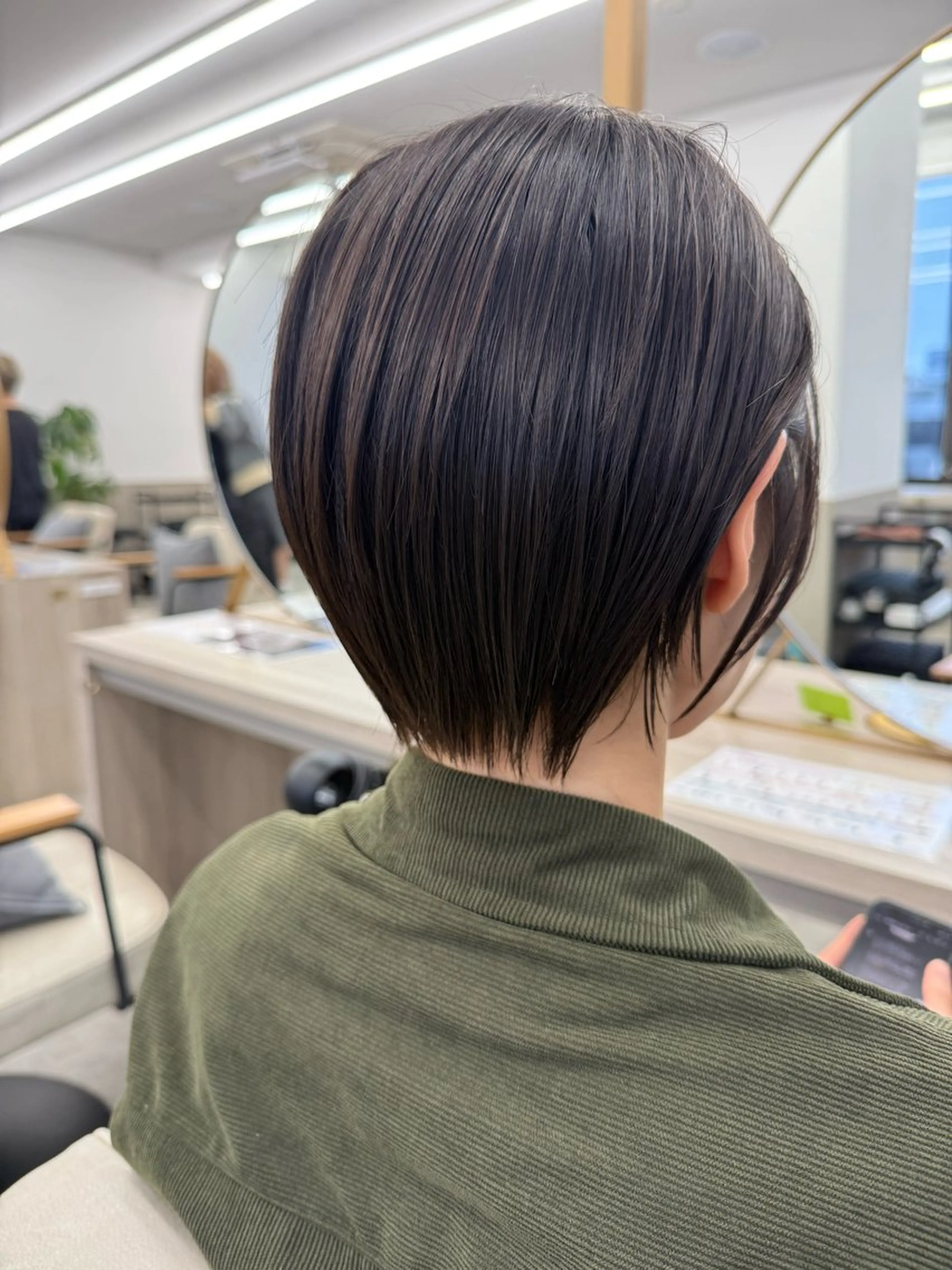 ショート ショート/ 似合わせカットモカのヘアスタイル