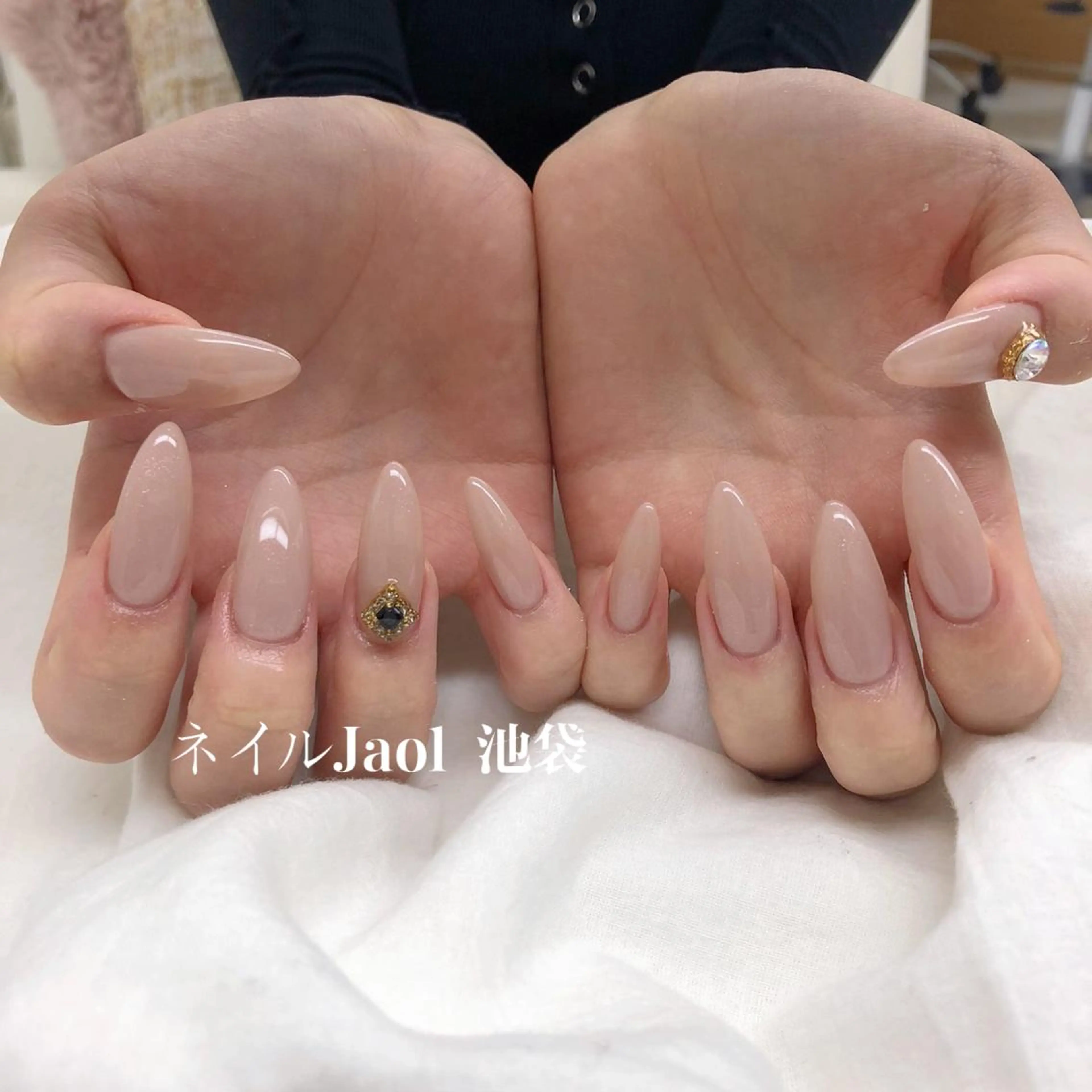 ロング ハンドネイル ネイルJaol 池袋のネイルデザイン