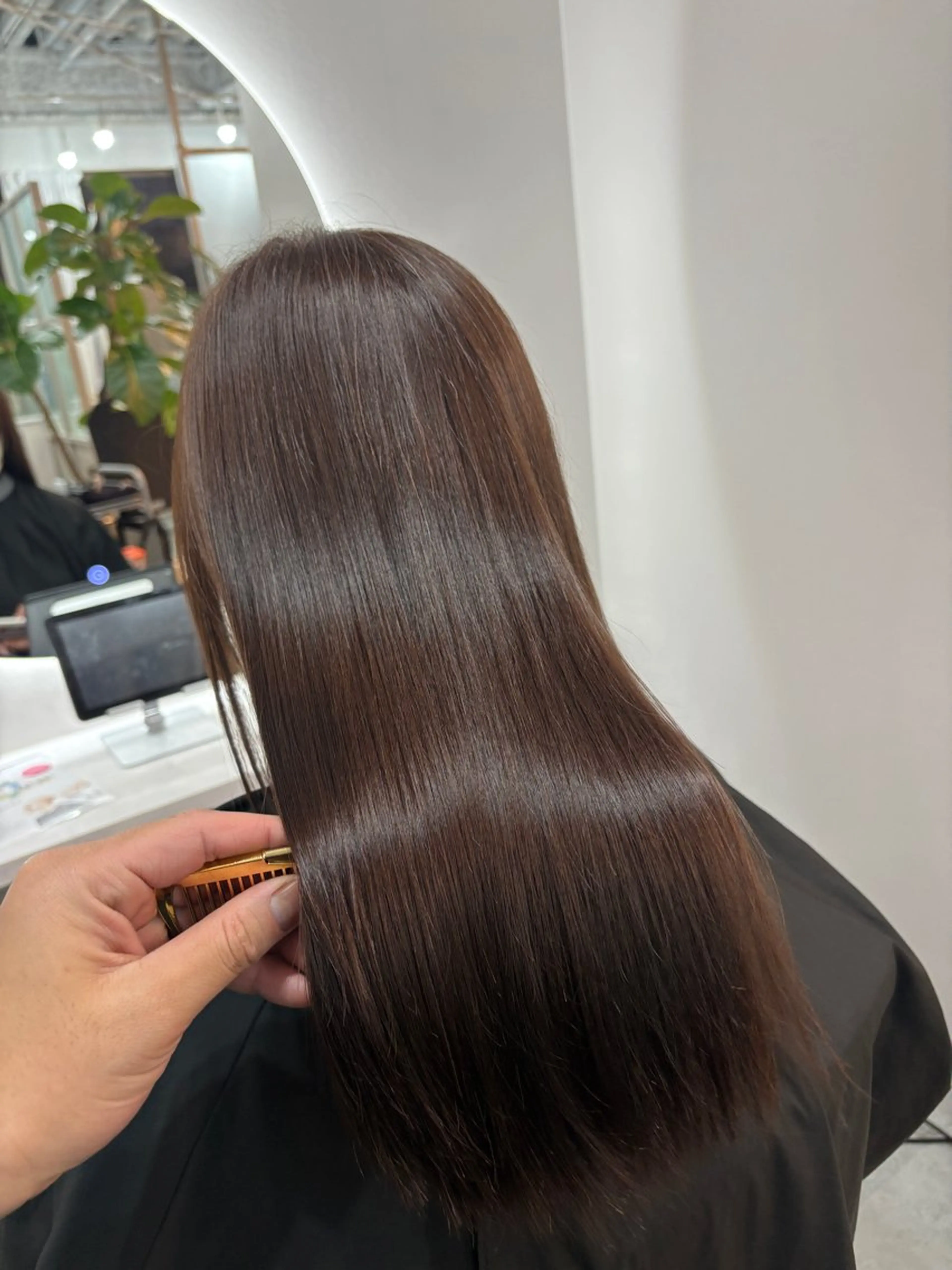 ロング ヘアカラー トリートメント ALLEN hair 梅田店のヘアスタイル