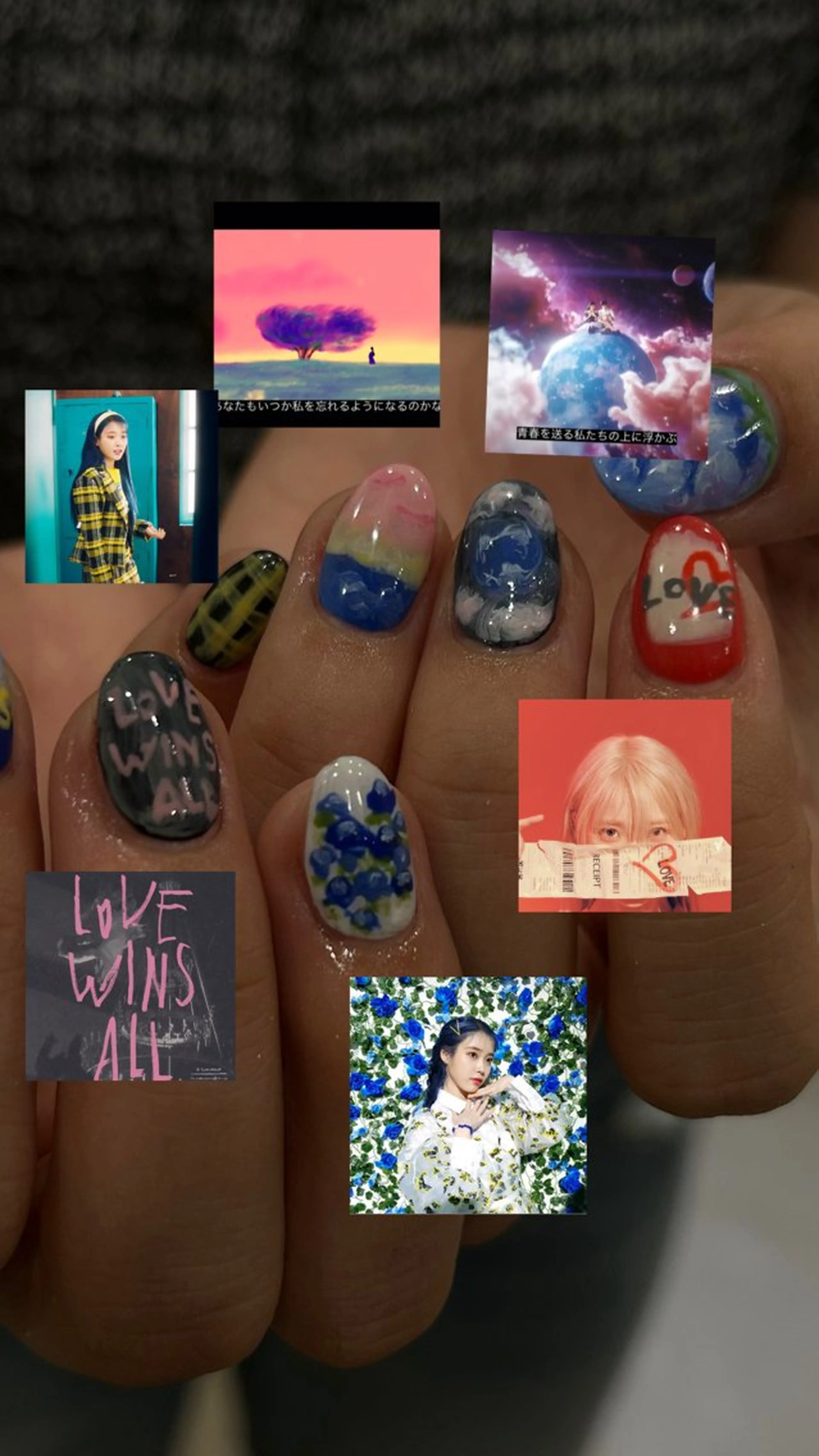 ネイル ハンドネイル ハンドケア 個性派ネイル シノのネイルデザイン