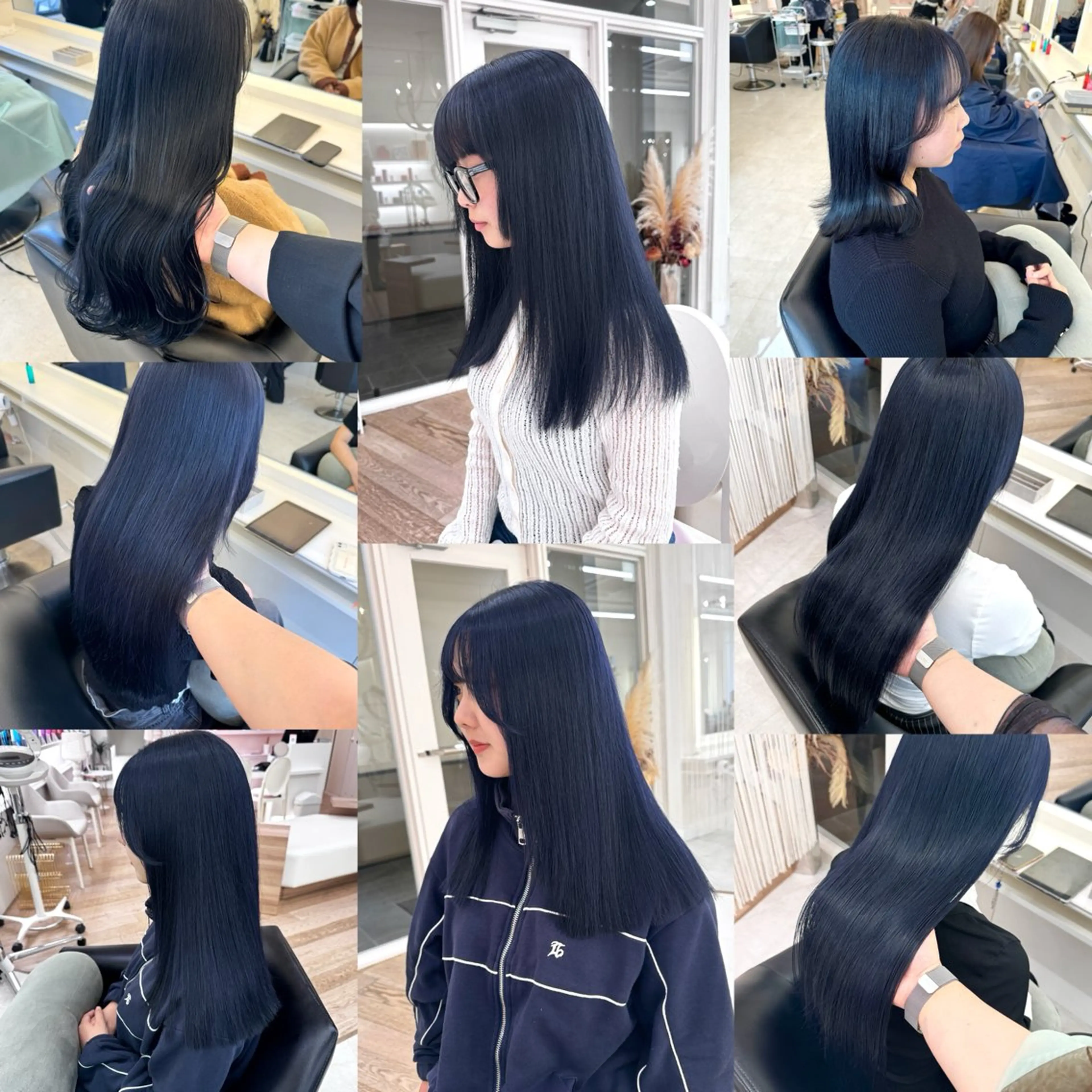 ロング カラー カット ヘアカラー ♡ParveMix NANO♡のヘアスタイル