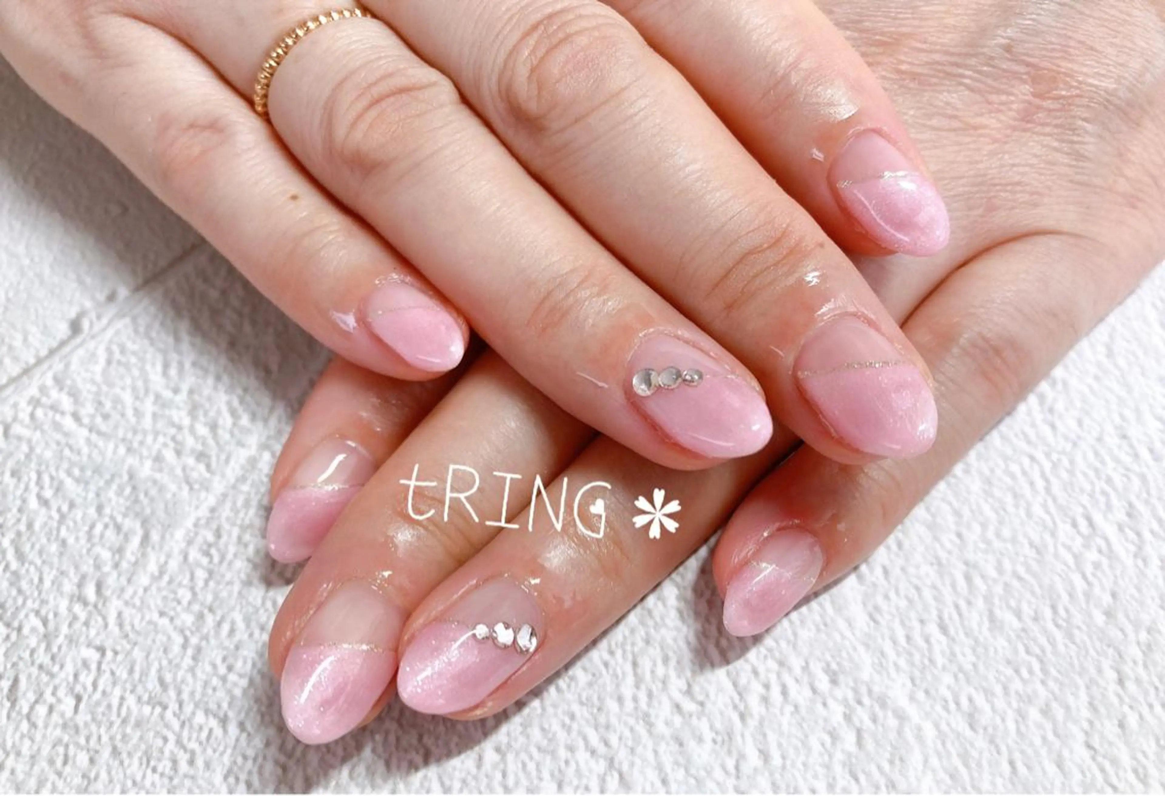 ネイル ハンドネイル tRING* しいの木台のネイルデザイン