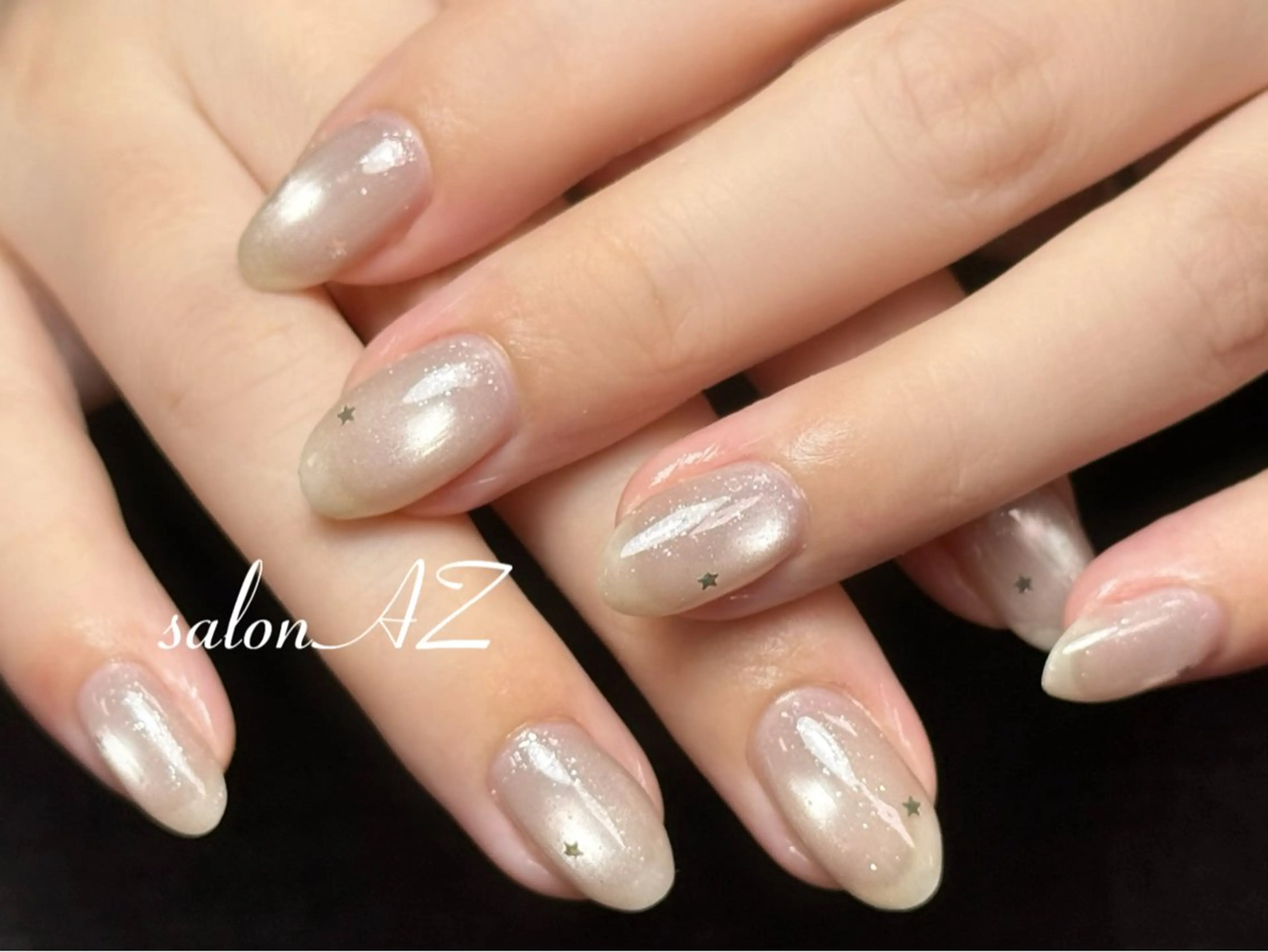 ネイル アートネイル フットネイル フレンチネイル マグネットネイル 持ち込み ハンドネイル salon AZのネイルデザイン