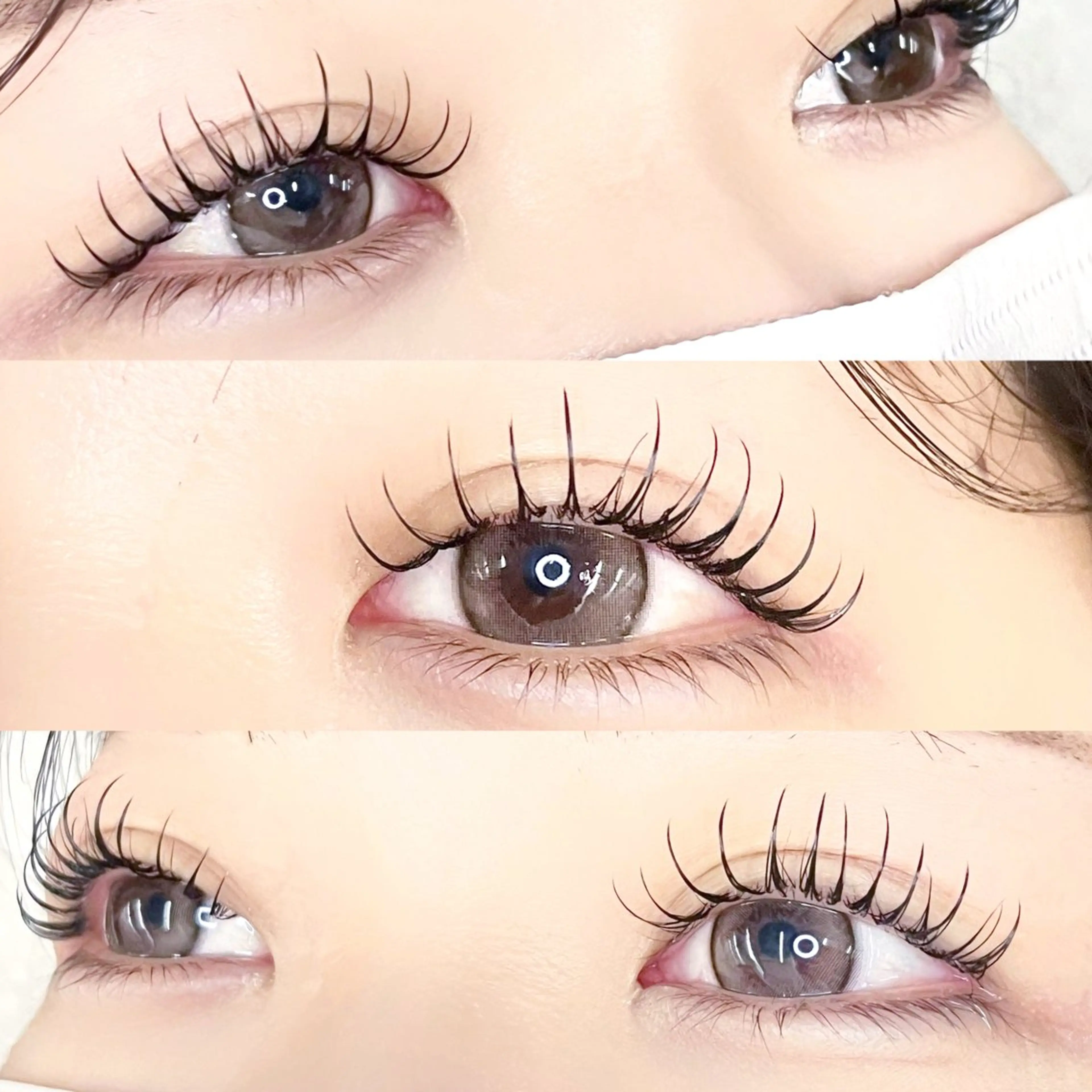 マツエク・マツパ キュート Dカール マツエク ゆいな 💖のマツエク・マツパデザイン