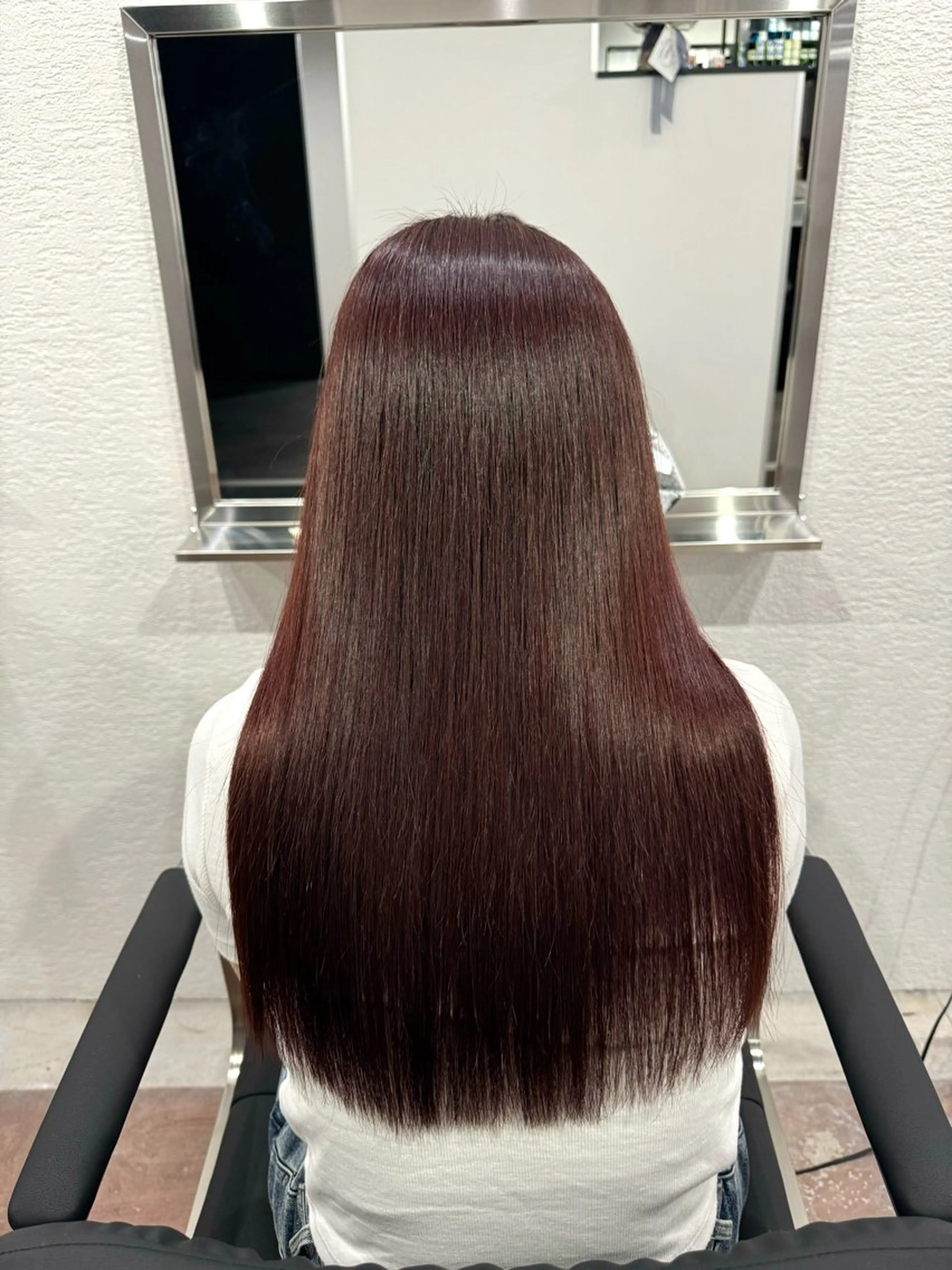 ロング 山下 遼香のヘアスタイル