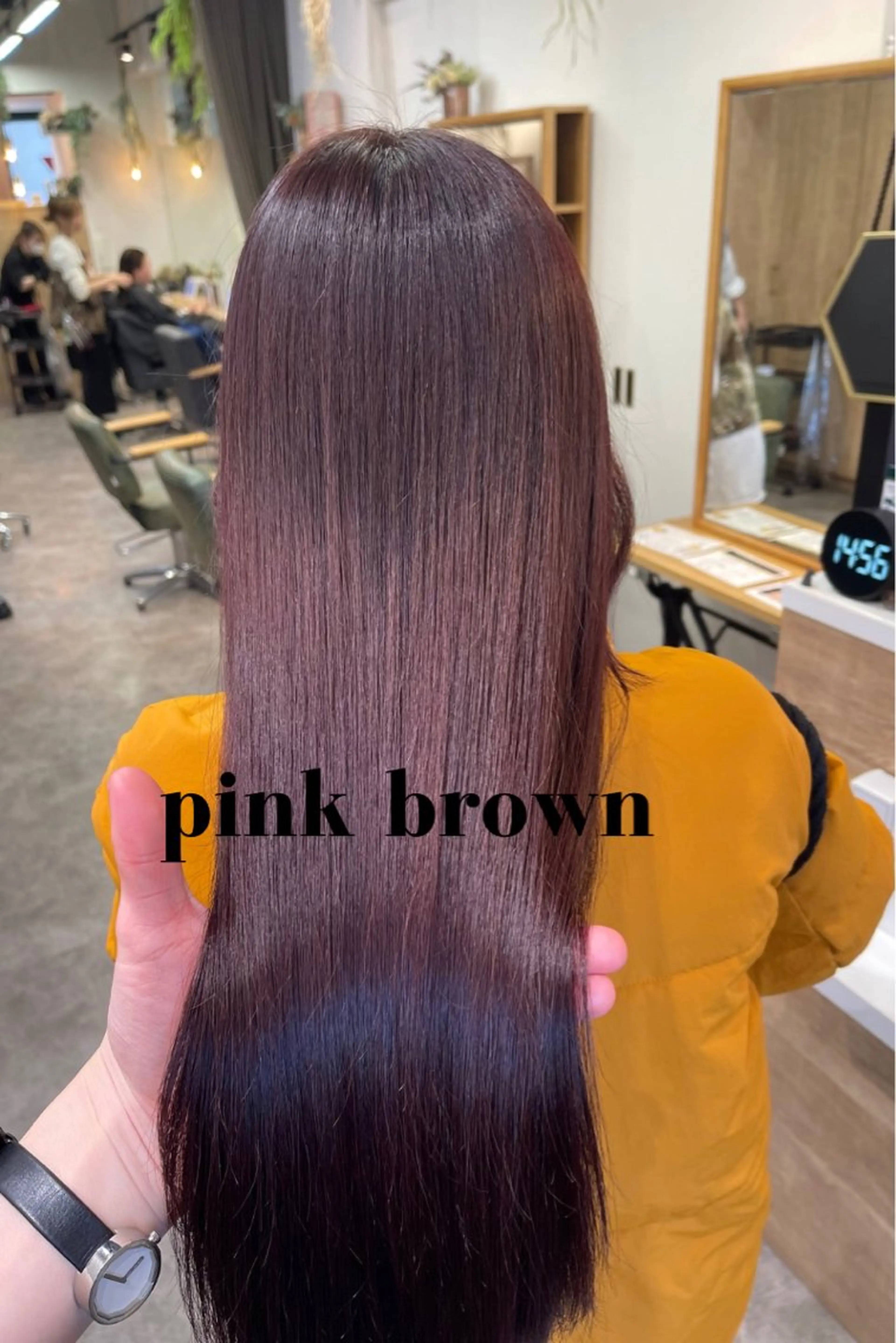 ロング カラー charm《銀座》 ヘアセット/縮毛矯正のヘアスタイル