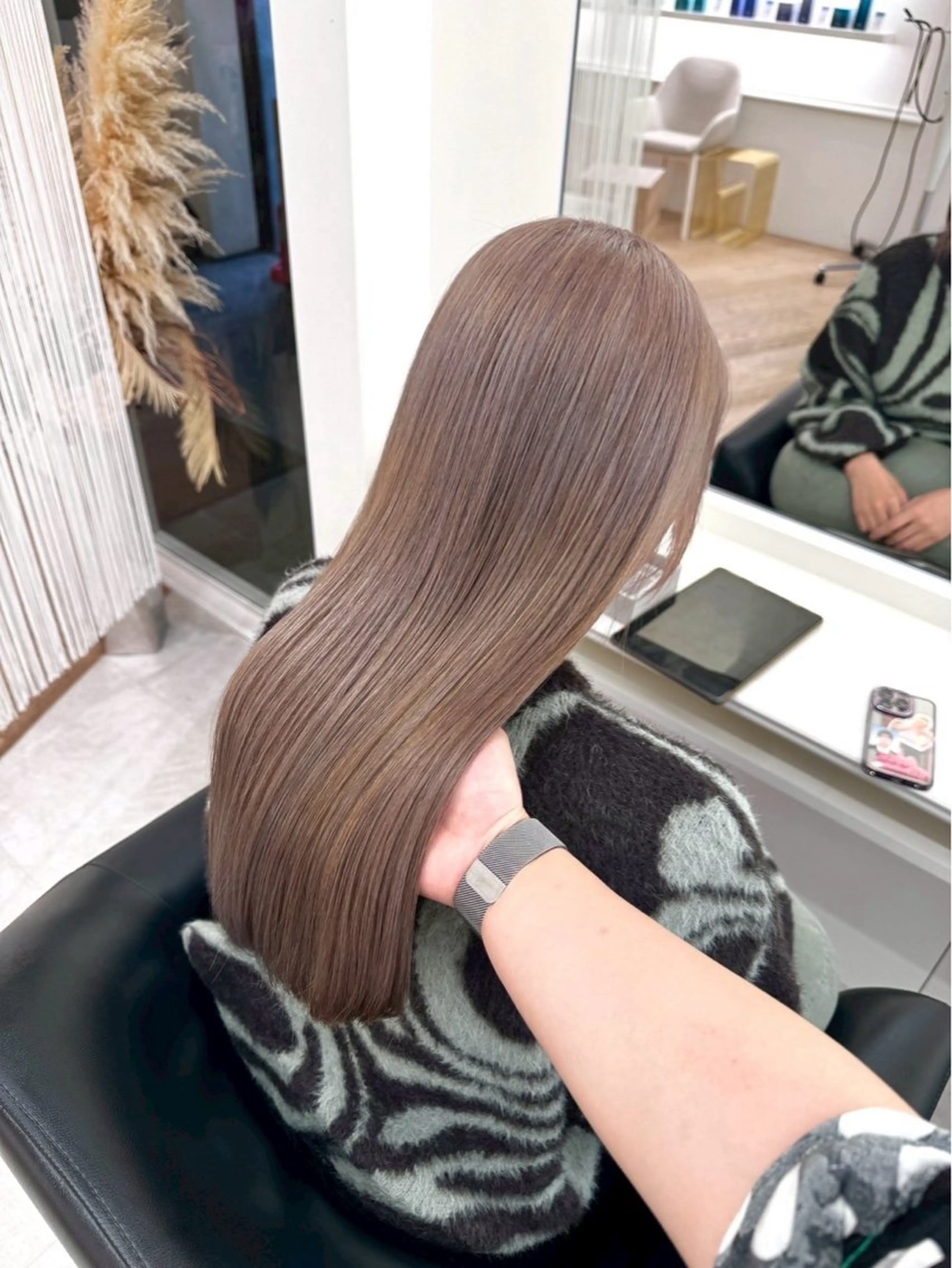 ロング カラー ヘアカラー Parve  Mix 🫧梶川虹のヘアスタイル