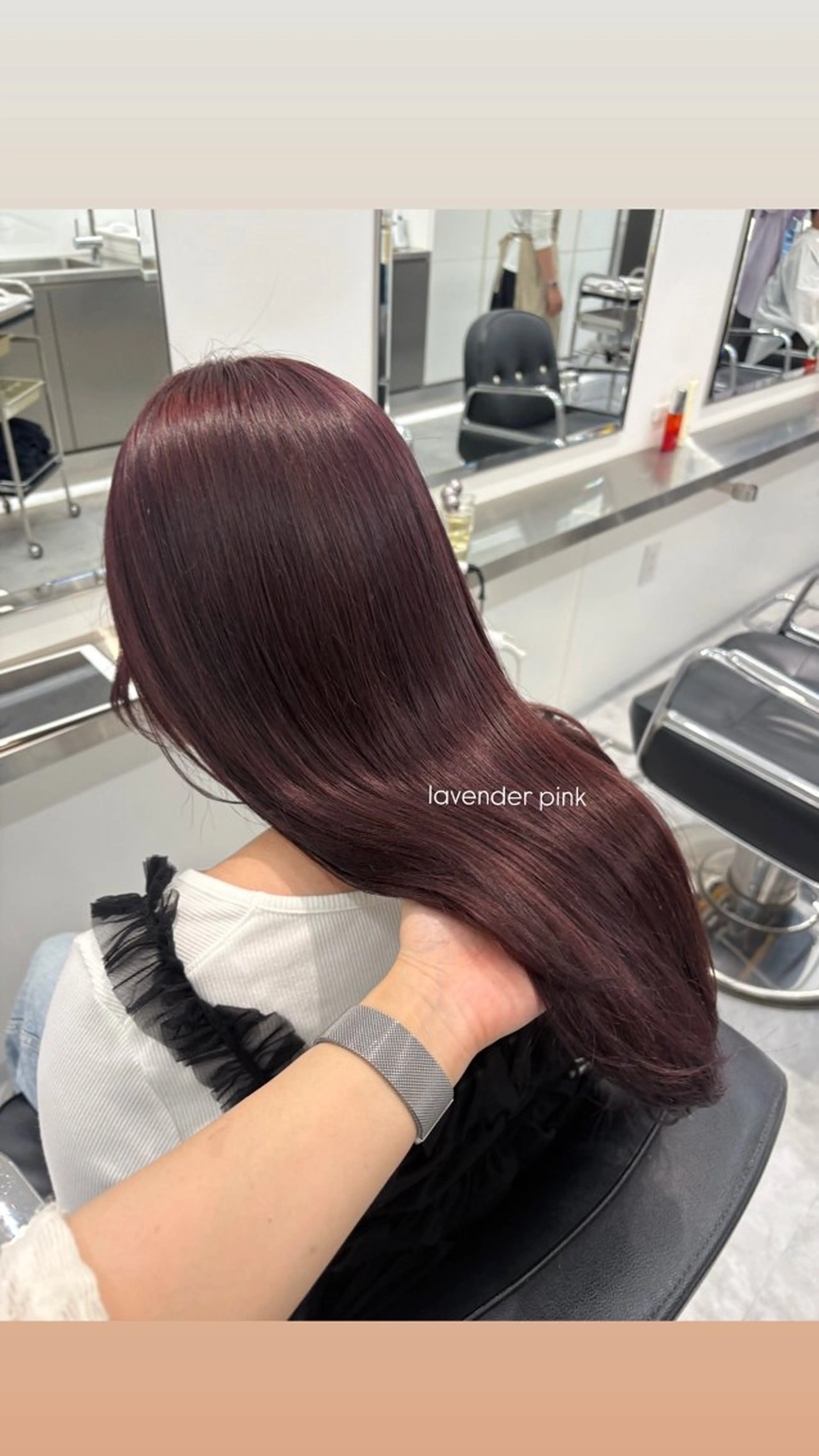 ロング ヘアカラー Parve Mix/ 平 奈果🎀のヘアスタイル