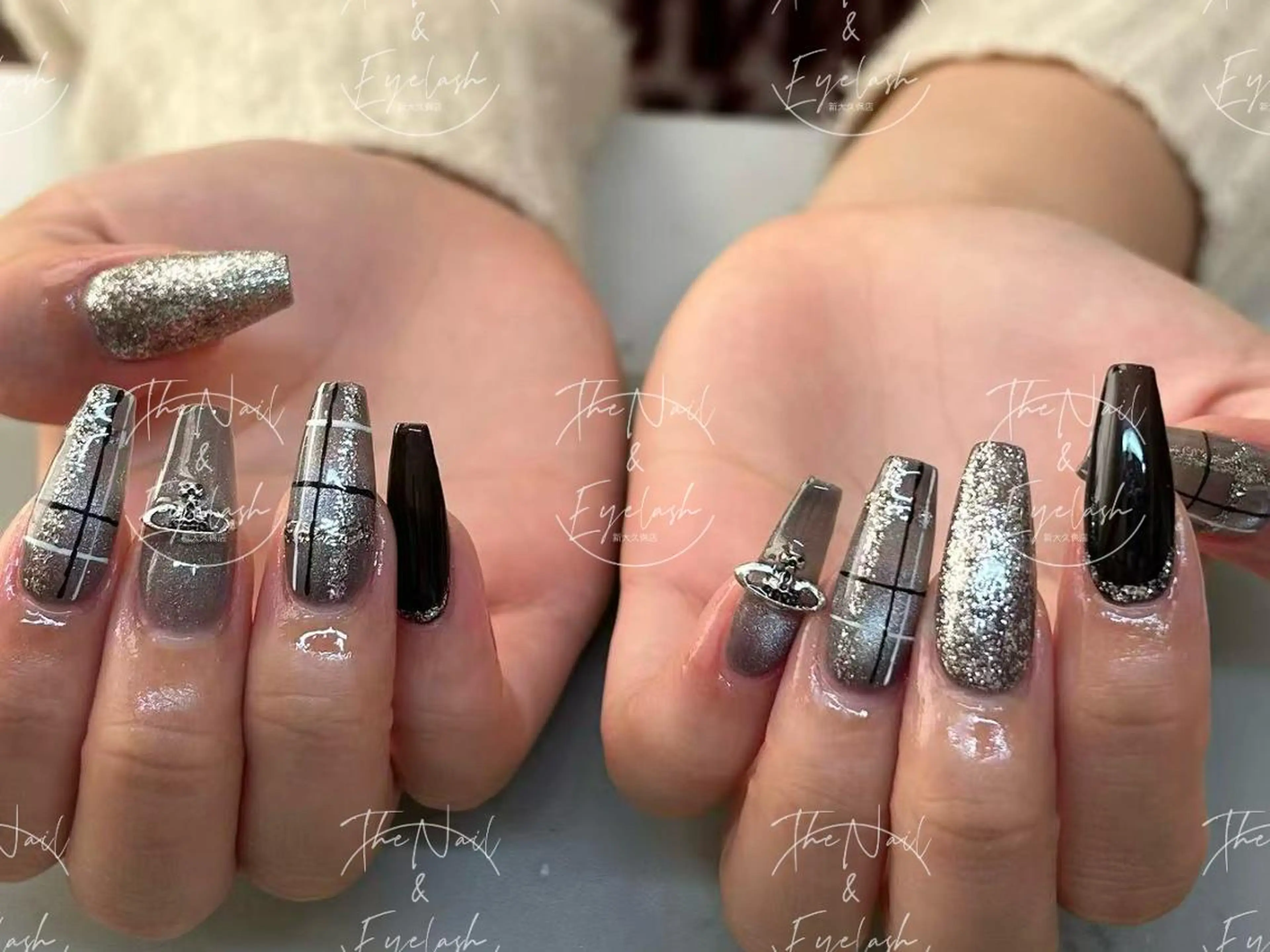 ネイル ガーリー キラキラネイル 韓国ネイル ロングネイル 持ち込み ハンドネイル ハンドケア The Nail 新大久保店のその他イメージ