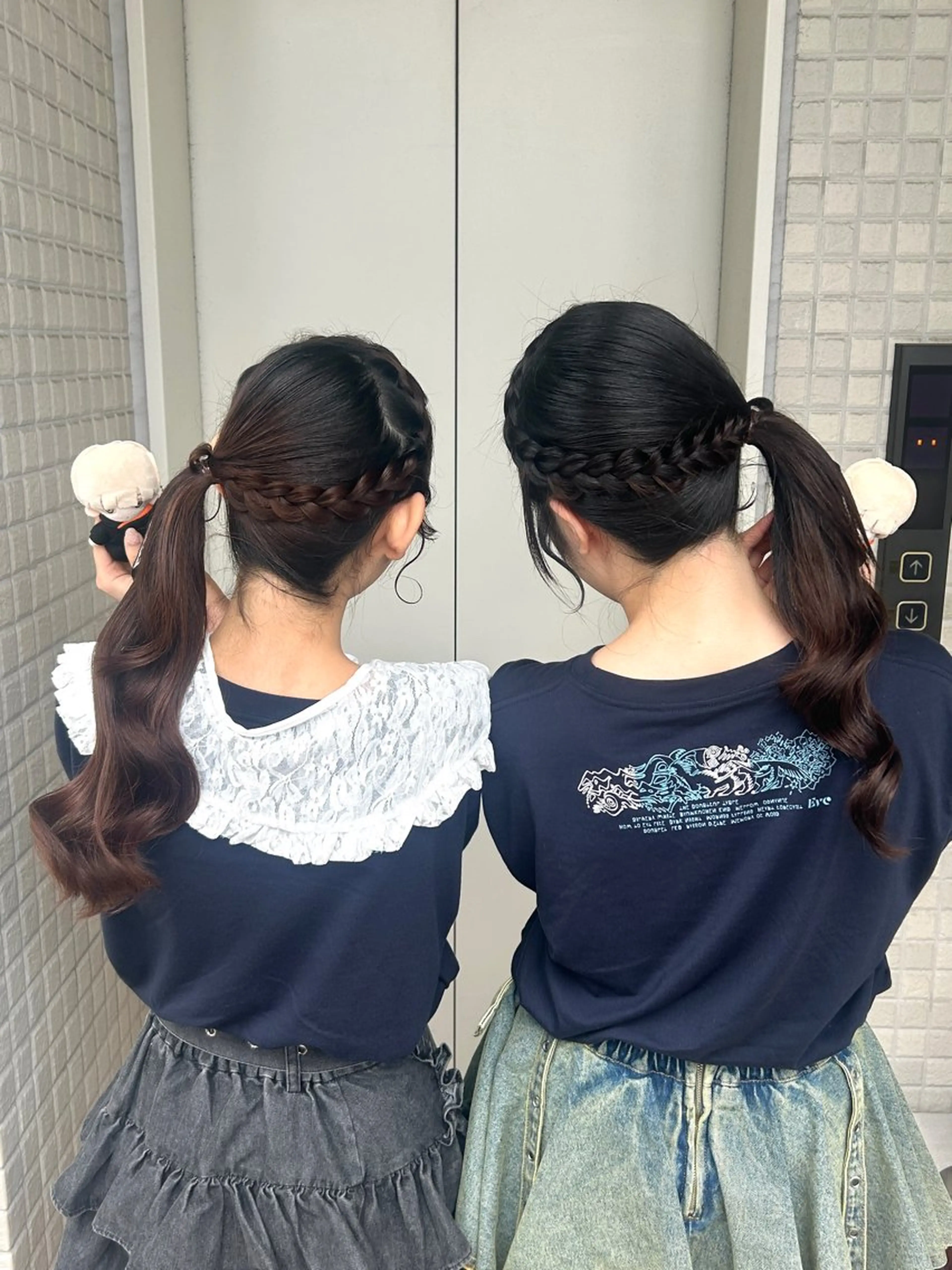 ヘアアレンジ ヘアセット 💖韓国ヘア/ハイト ーン💖mikotoのヘアスタイル