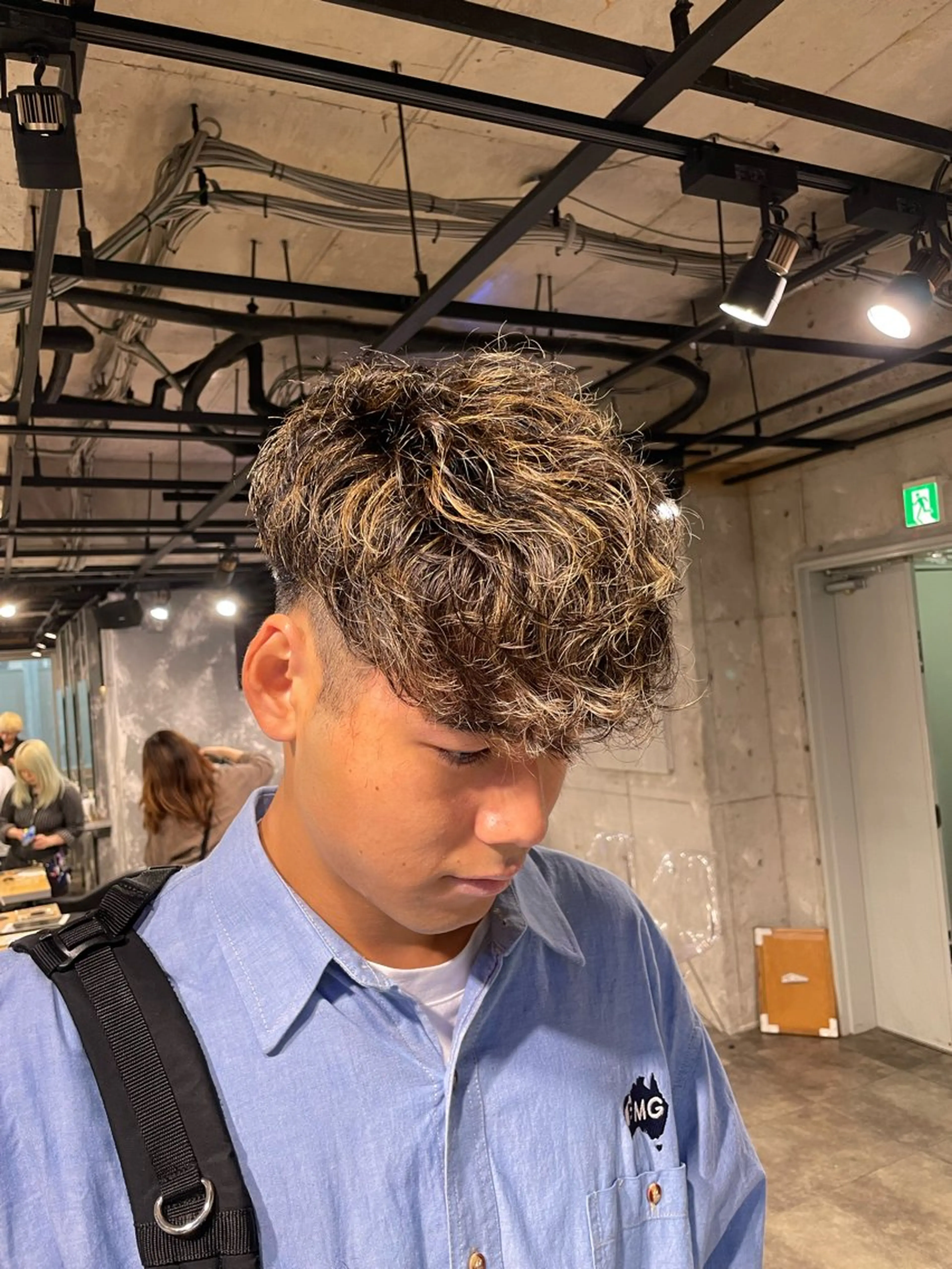 パーマ メンズ 艶髪/透明感🪽 DISCO🪽のヘアスタイル