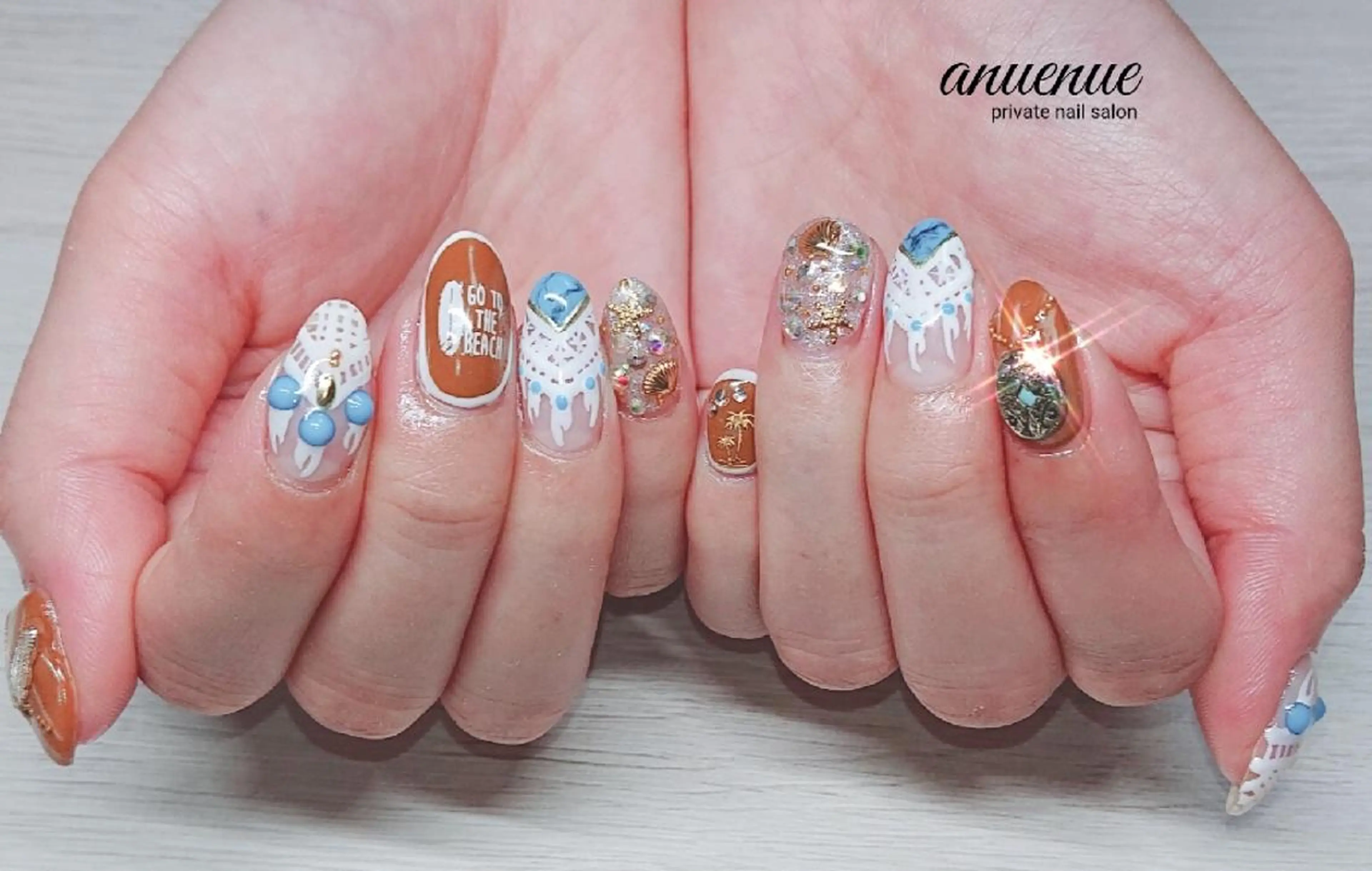 ネイル ハンドネイル ハンドケア anuenu eのネイルデザイン