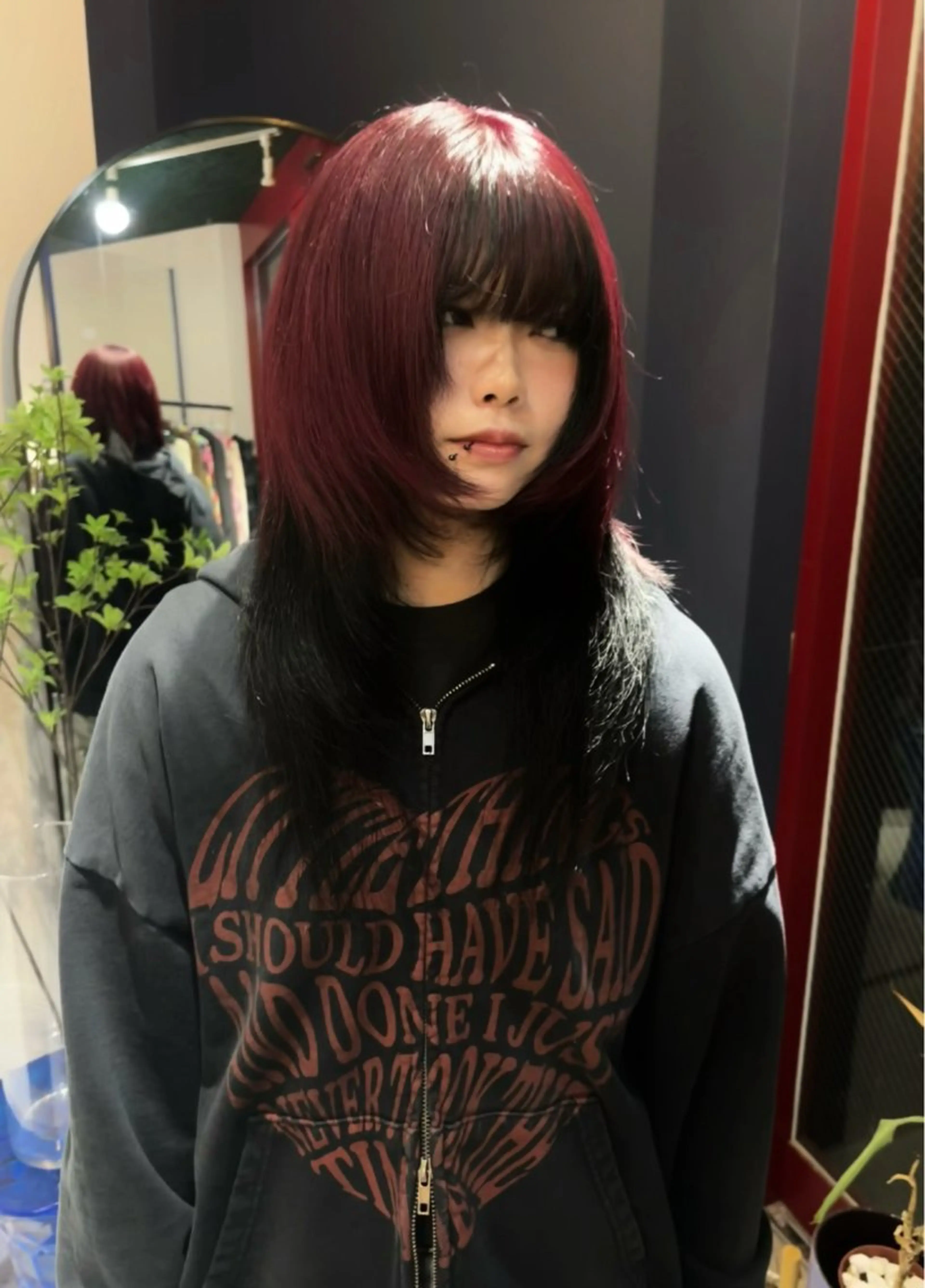 ロング カラー 🧡梅田ハイトーン カラー🧡runaのヘアスタイル