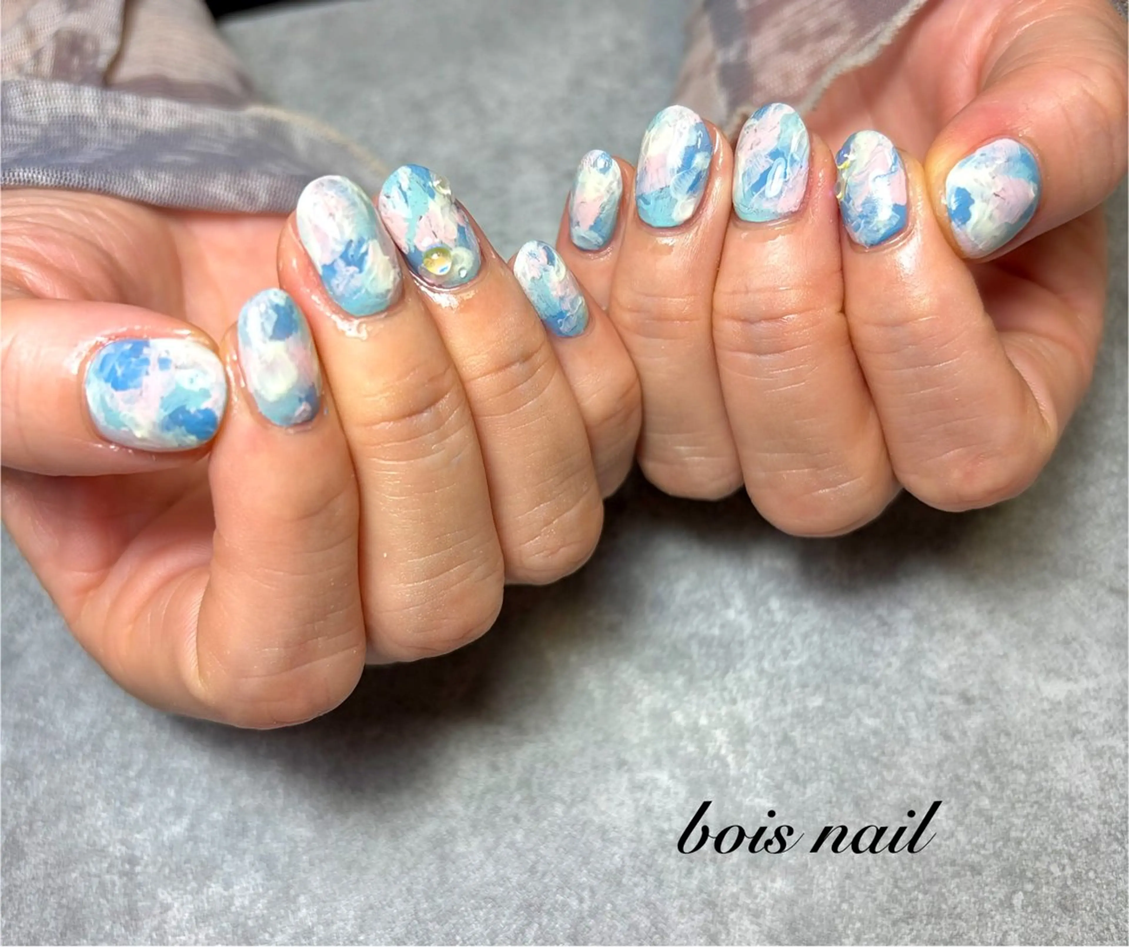 ネイル ハンドネイル bois nail ボワネイル北巽のネイルデザイン