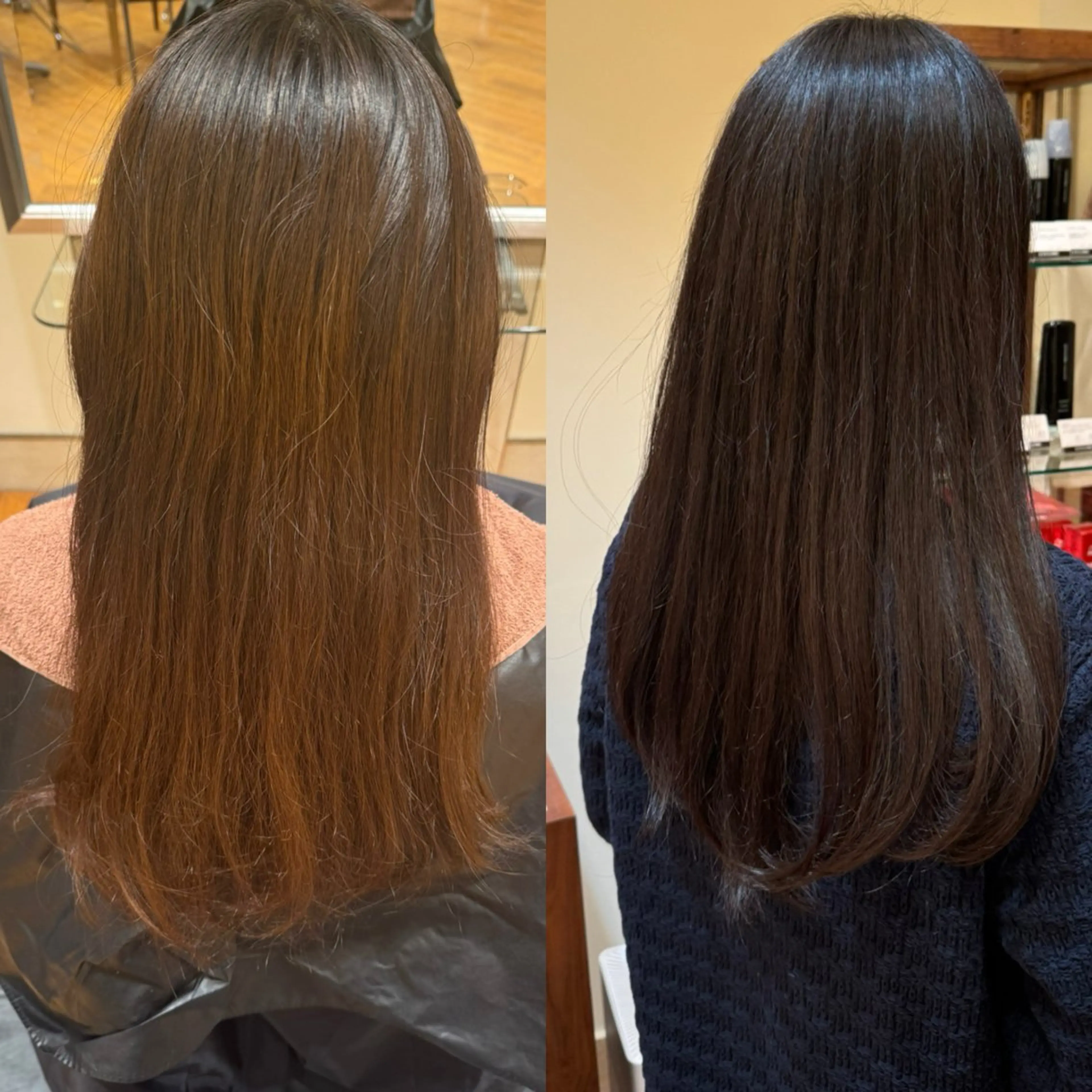 カラー ブラウンカラー ナチュラルブラウン オレンジ BEAUTRIUM 265所属・北島 菜々美のヘアスタイル