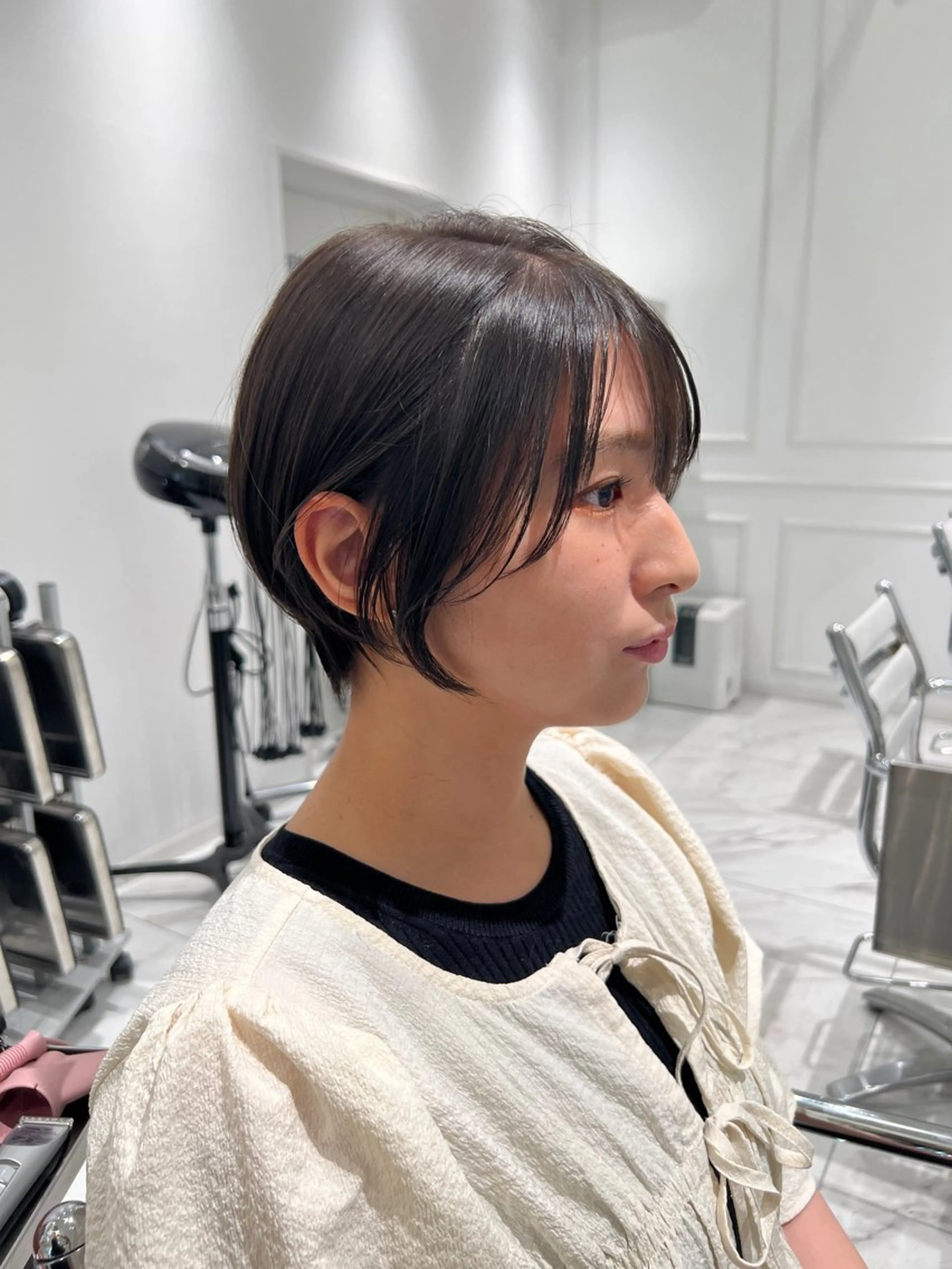 ショート カラー 柳澤 和也のヘアスタイル