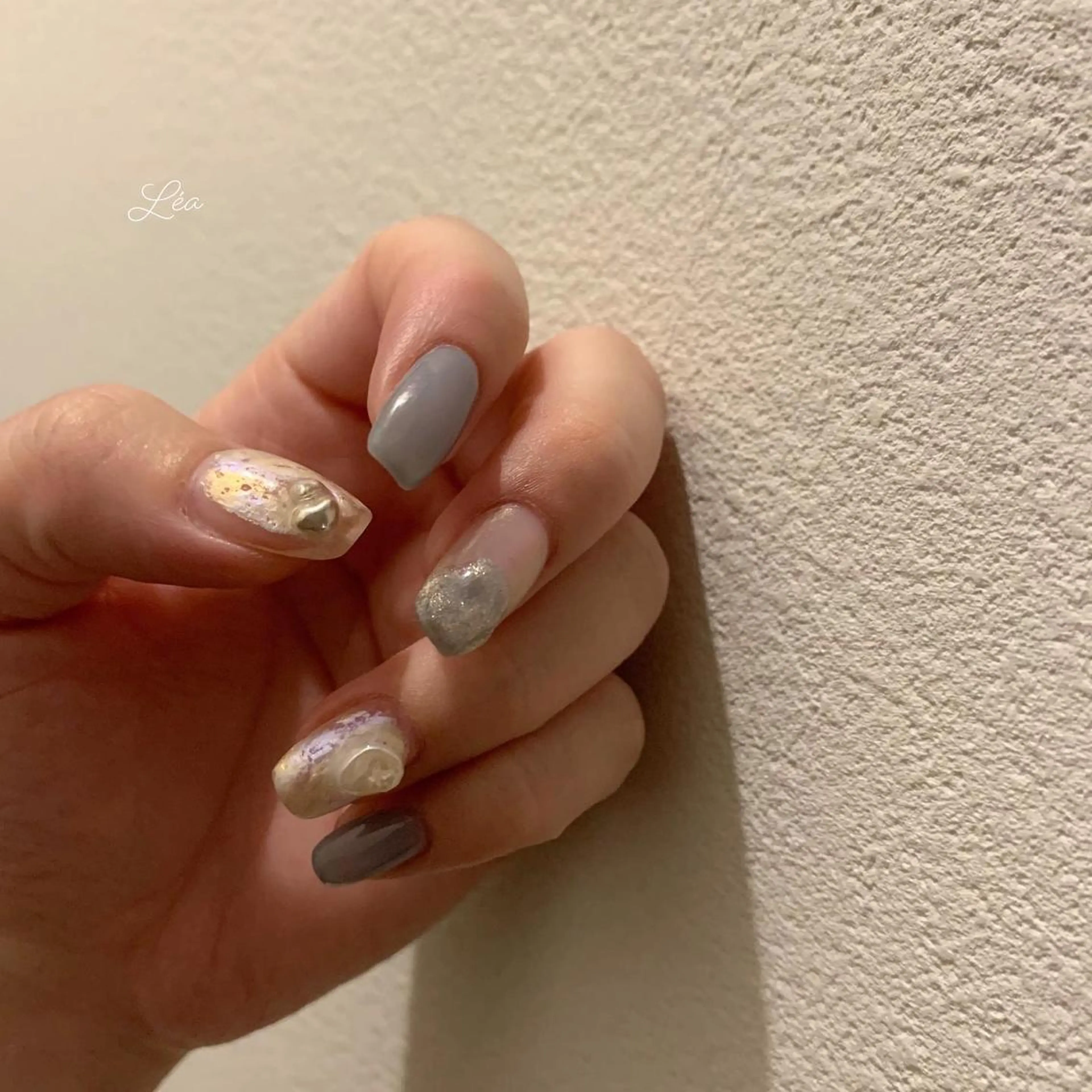 ネイル ジェルネイル 持ち込み パラジェル ソフトジェル Léa nailのネイルデザイン