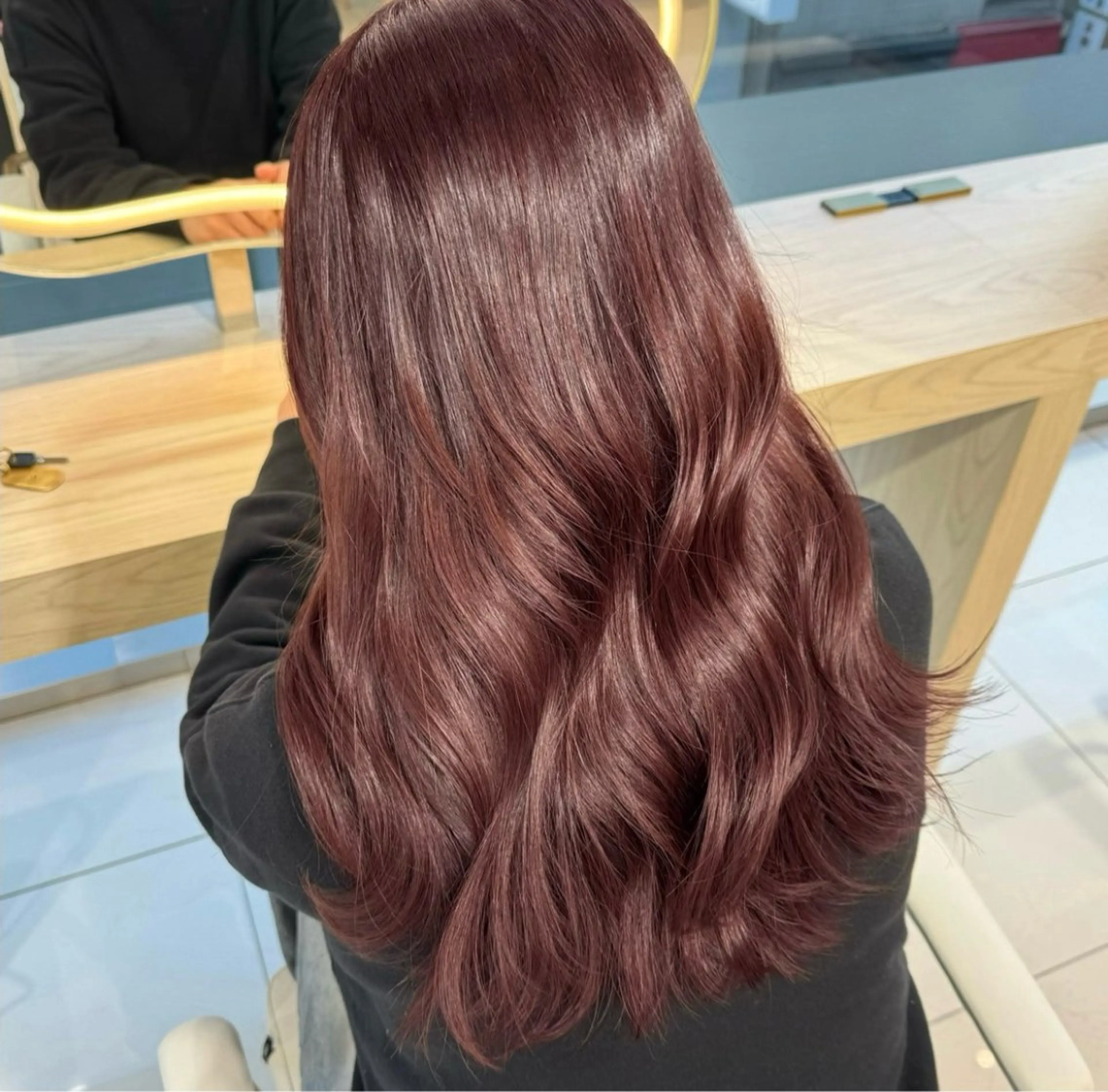 ロング 🔮韓国スタイル/艶 カラー/あやか🔮のヘアスタイル