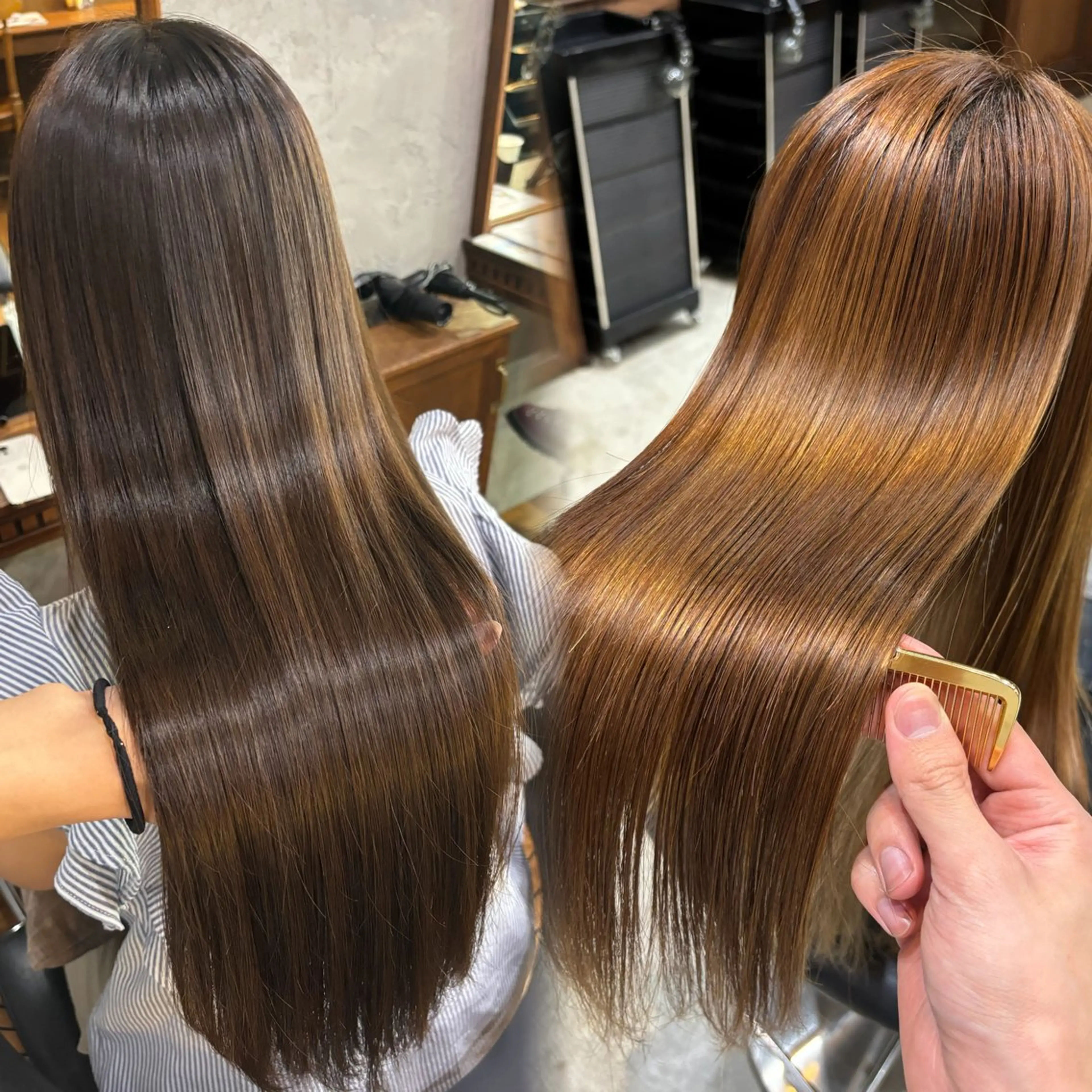 似合わせカット+カラー+髪質改善サブリミックトリートメント¥19800の写真