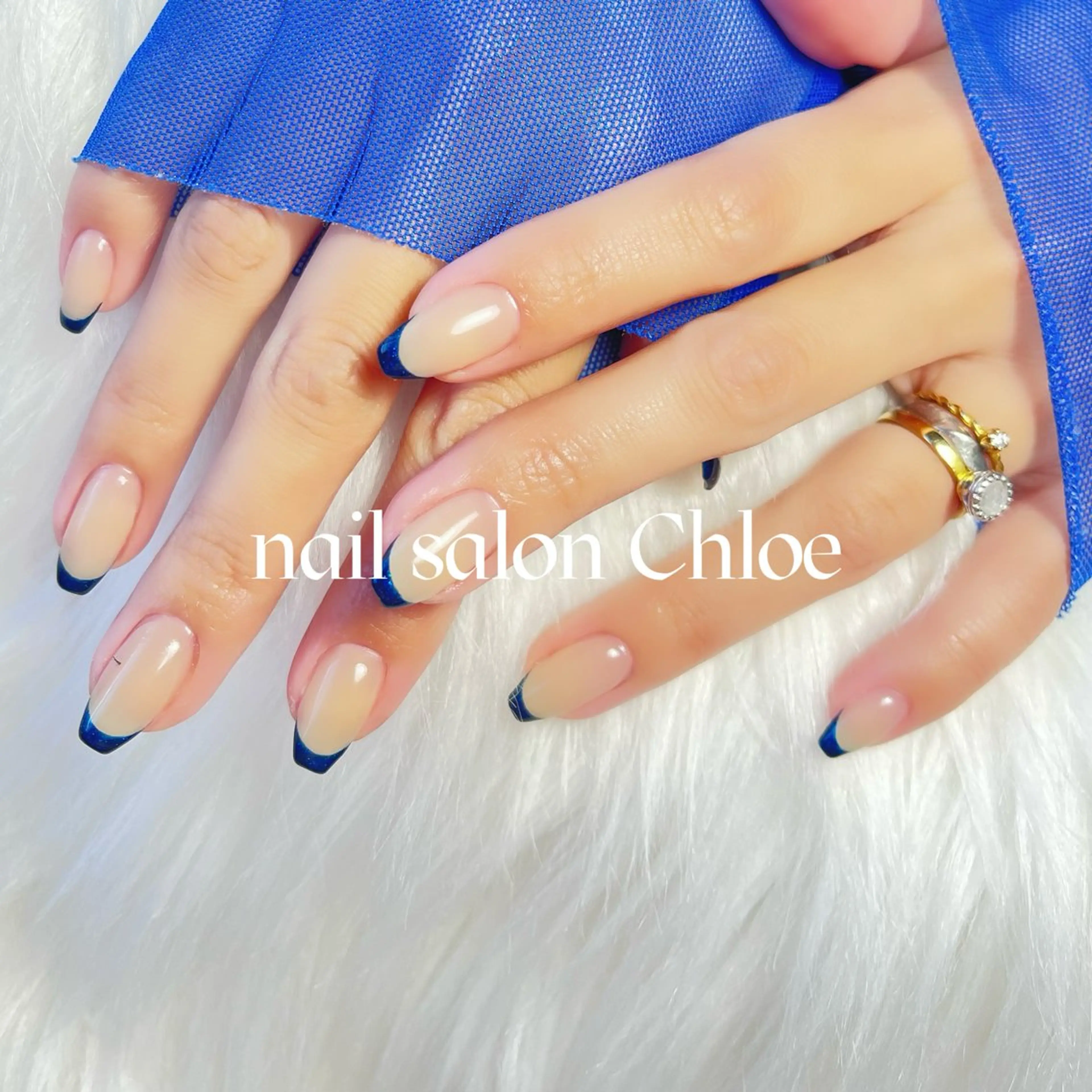 ネイル フレンチネイル 鈴木 利奈のネイルデザイン