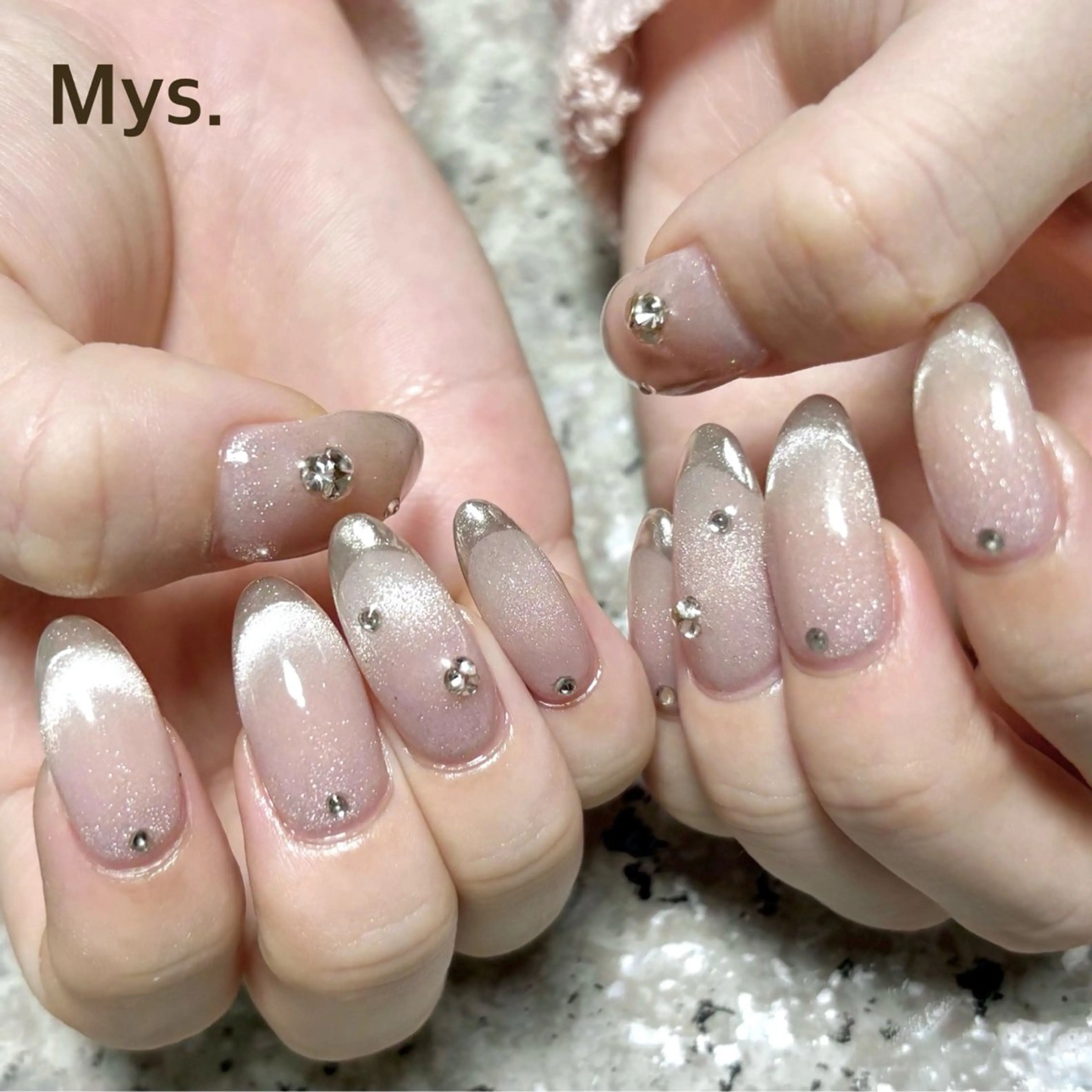 ネイル ハンドネイル Mys. 三上紗紀のネイルデザイン