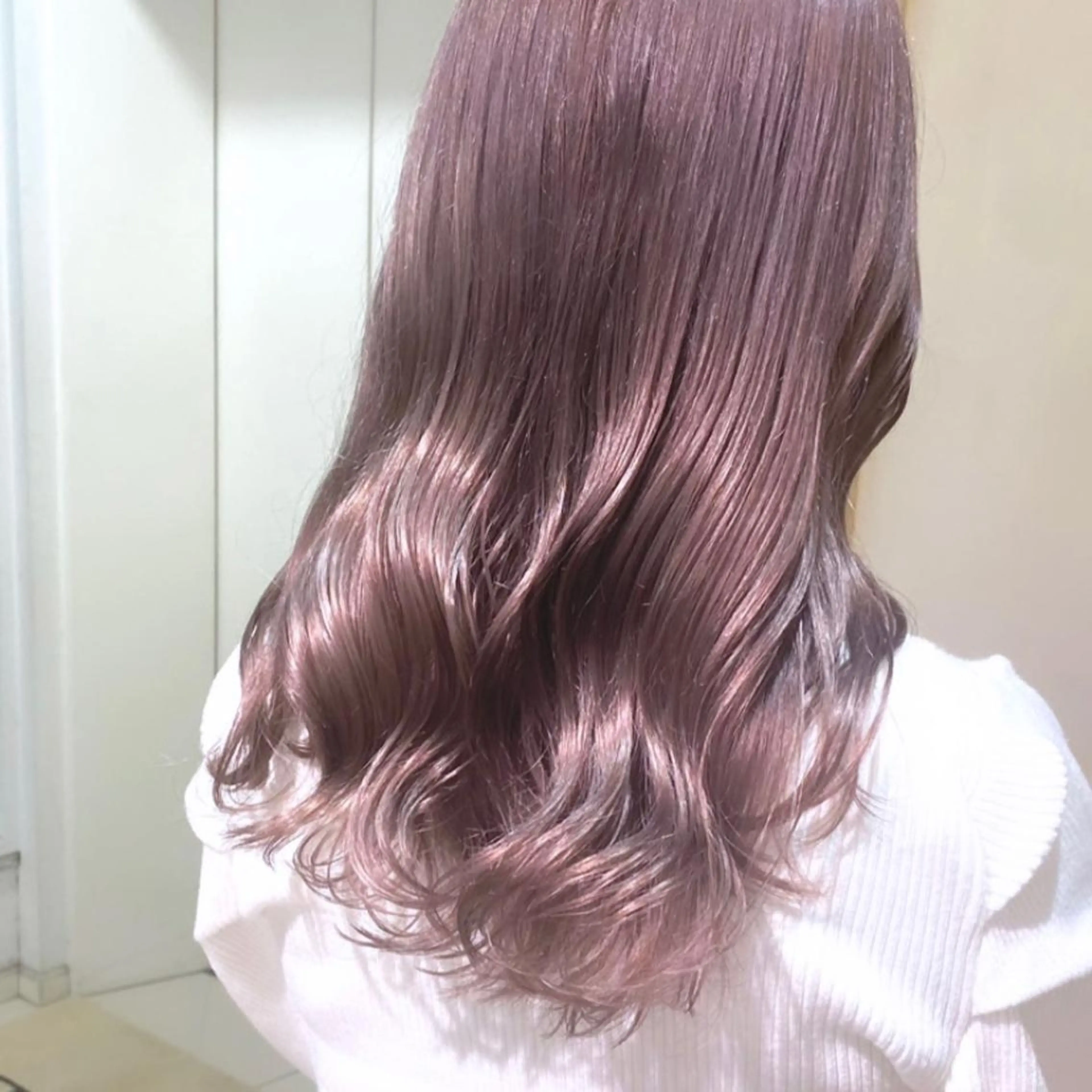 ロング カラー ヘアアレンジ 透明感カラー 古山 結季🌙🖤のヘアスタイル