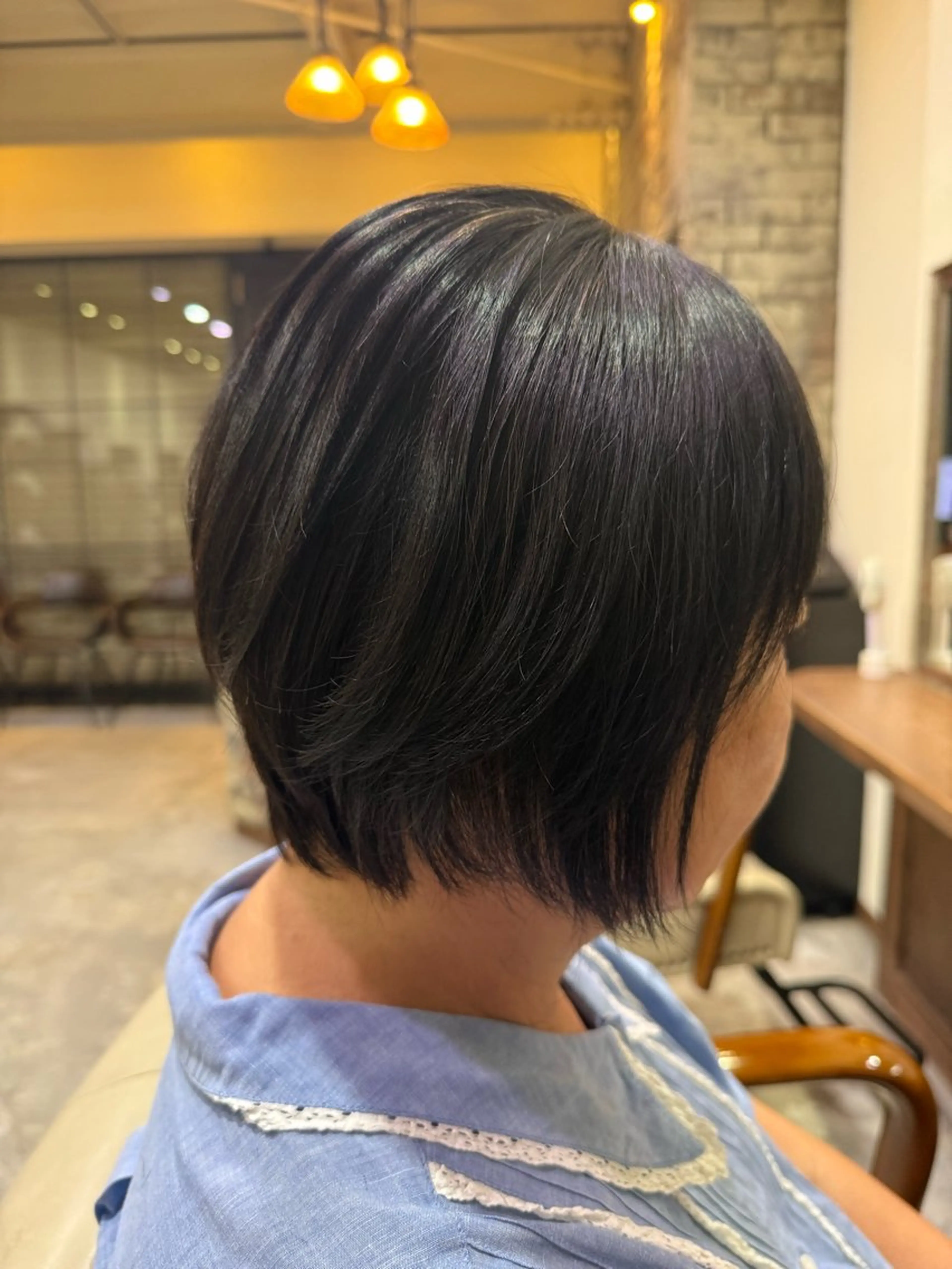 ショート カット 縮毛矯正 高橋 葵のヘアスタイル