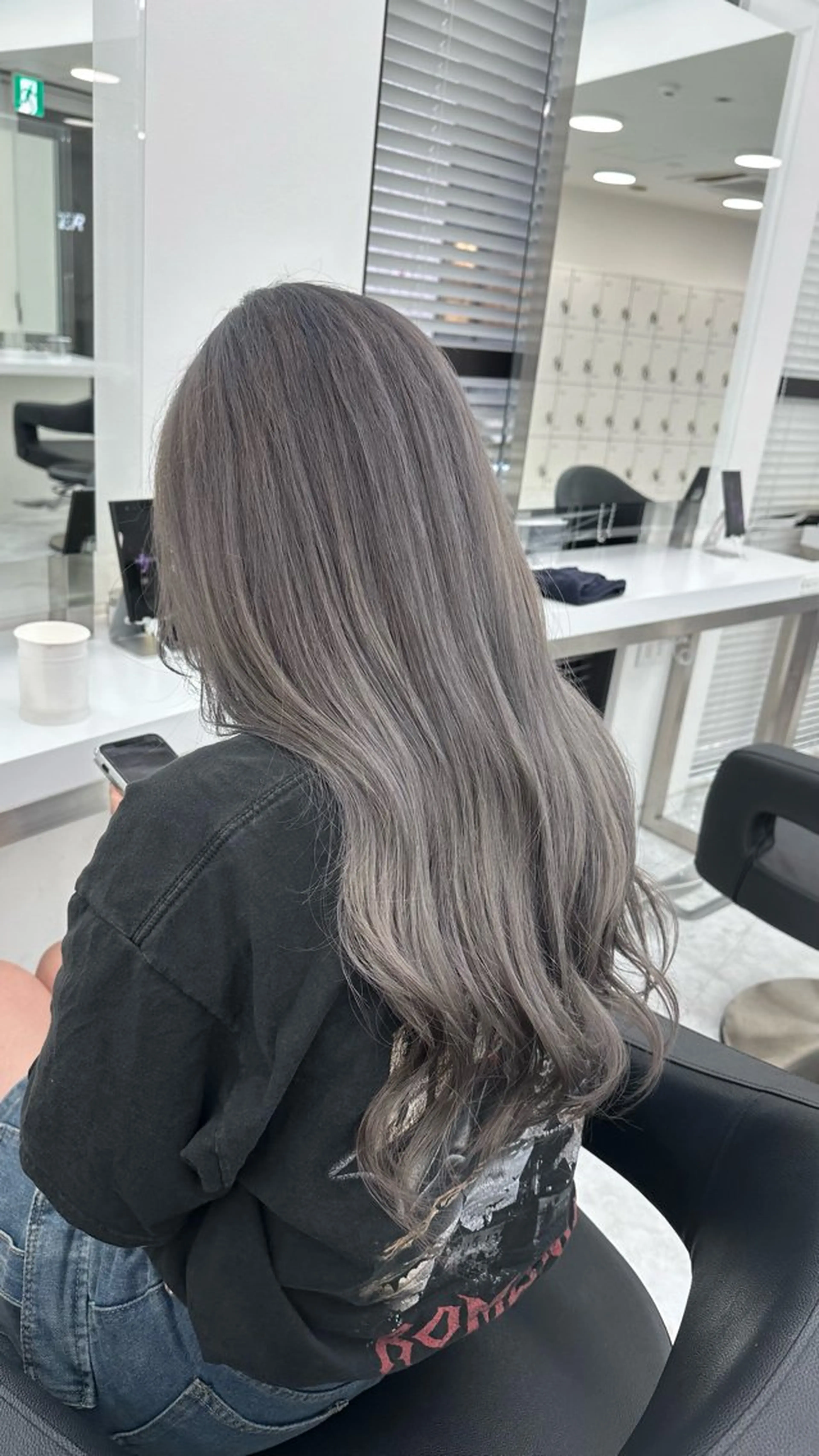 ロング カラー ヘアカラー トリートメント ヘッドスパ ヘアセット 似合わせstyle ❤︎misaki❤︎のヘアスタイル