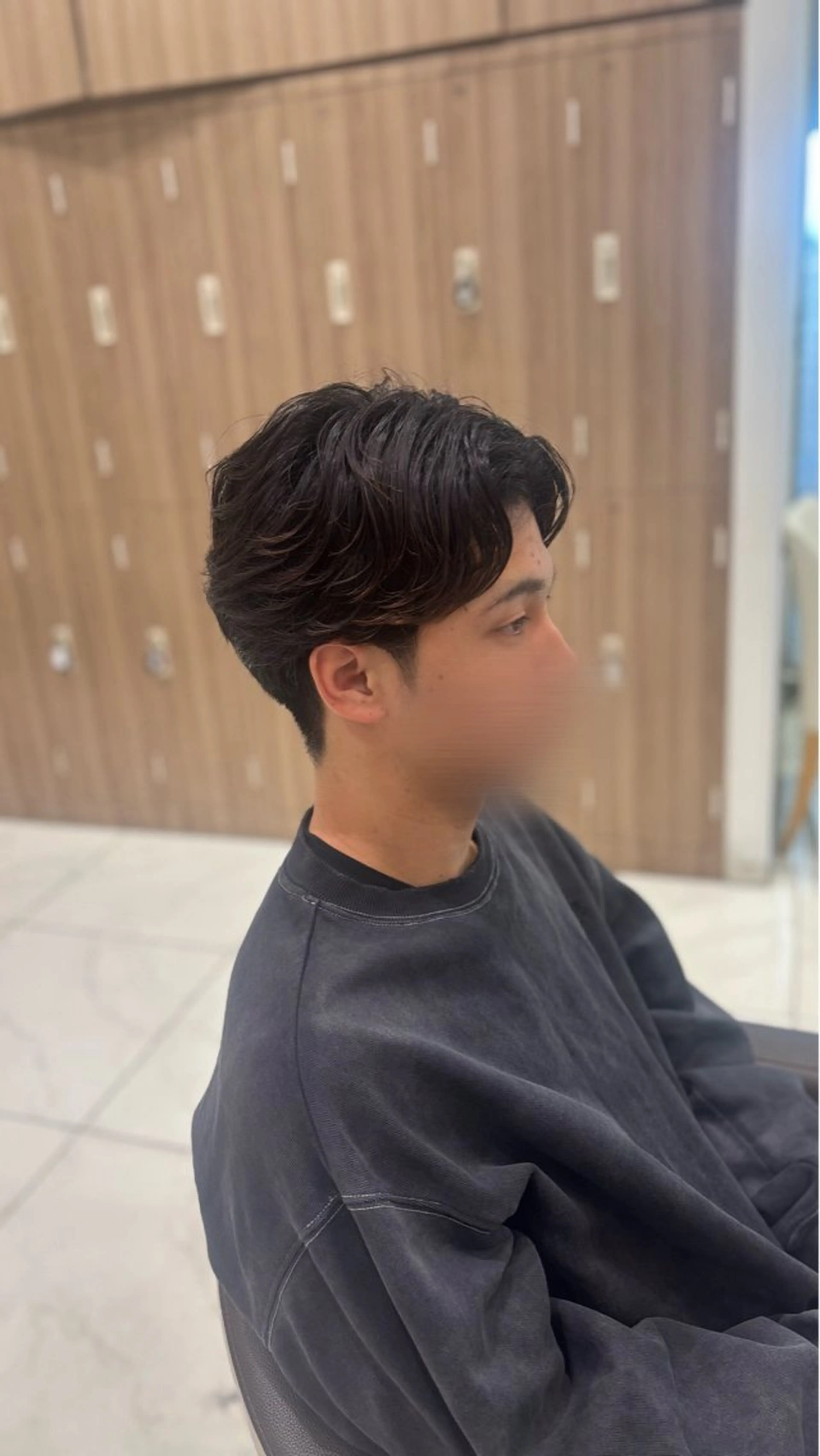 パーマ メンズ フェザーパーマ メンズパーマ カット パーマ ⭐️NANA/ メンズカットのヘアスタイル