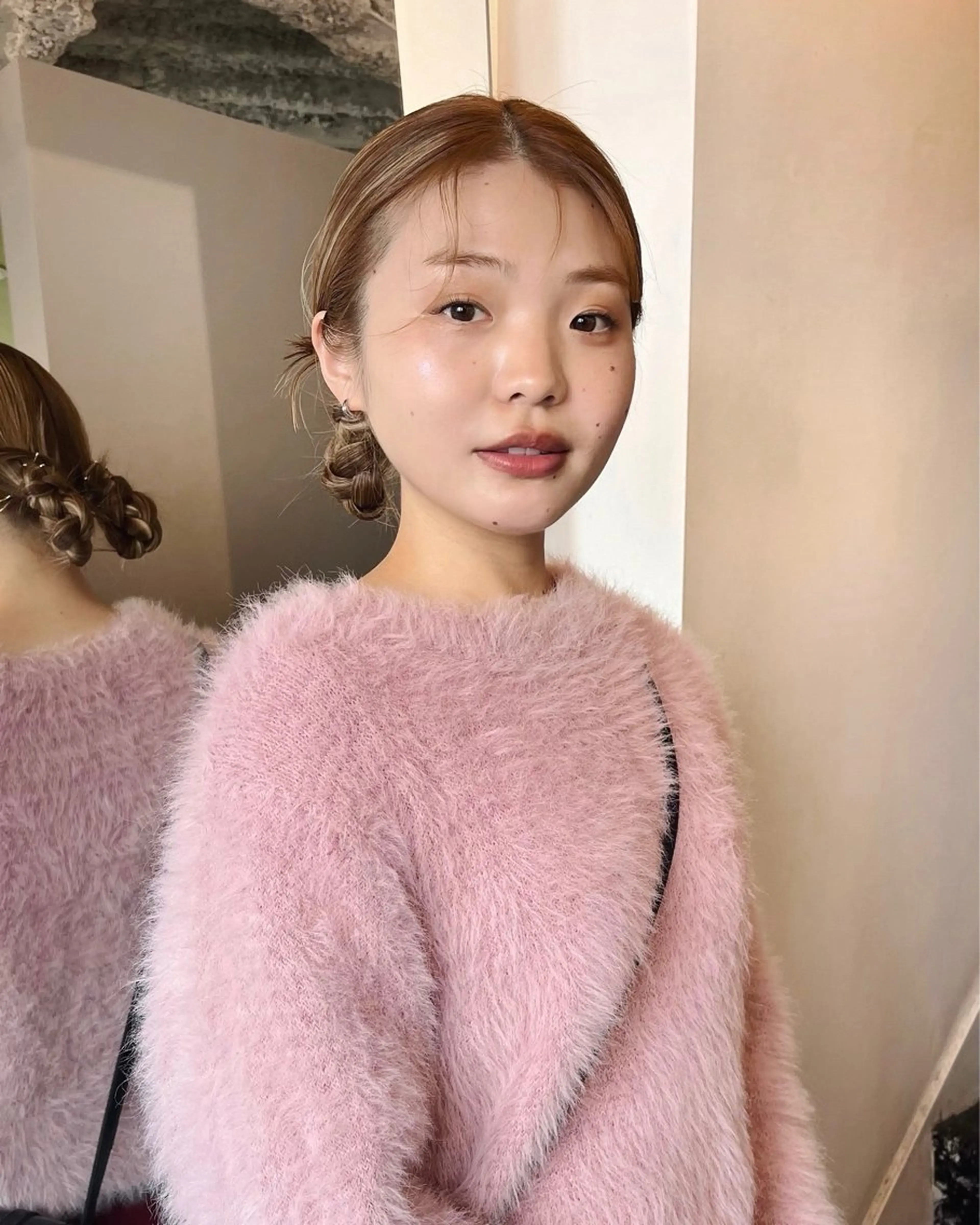 ヘアアレンジ デザインカラー 原宿/キシタのヘアスタイル