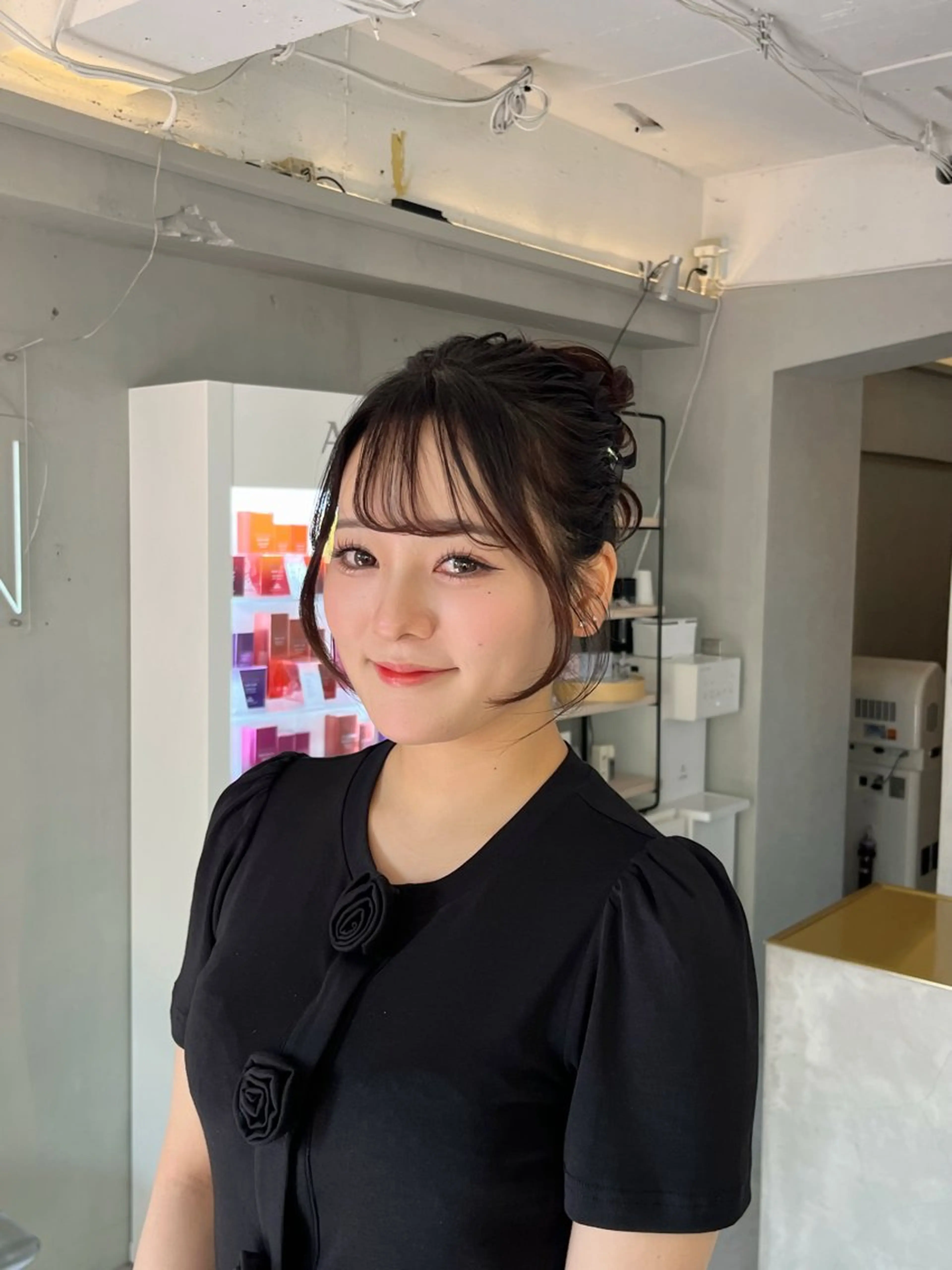 ヘアアレンジ お団子ヘア 渋谷美容師/ RINのヘアスタイル