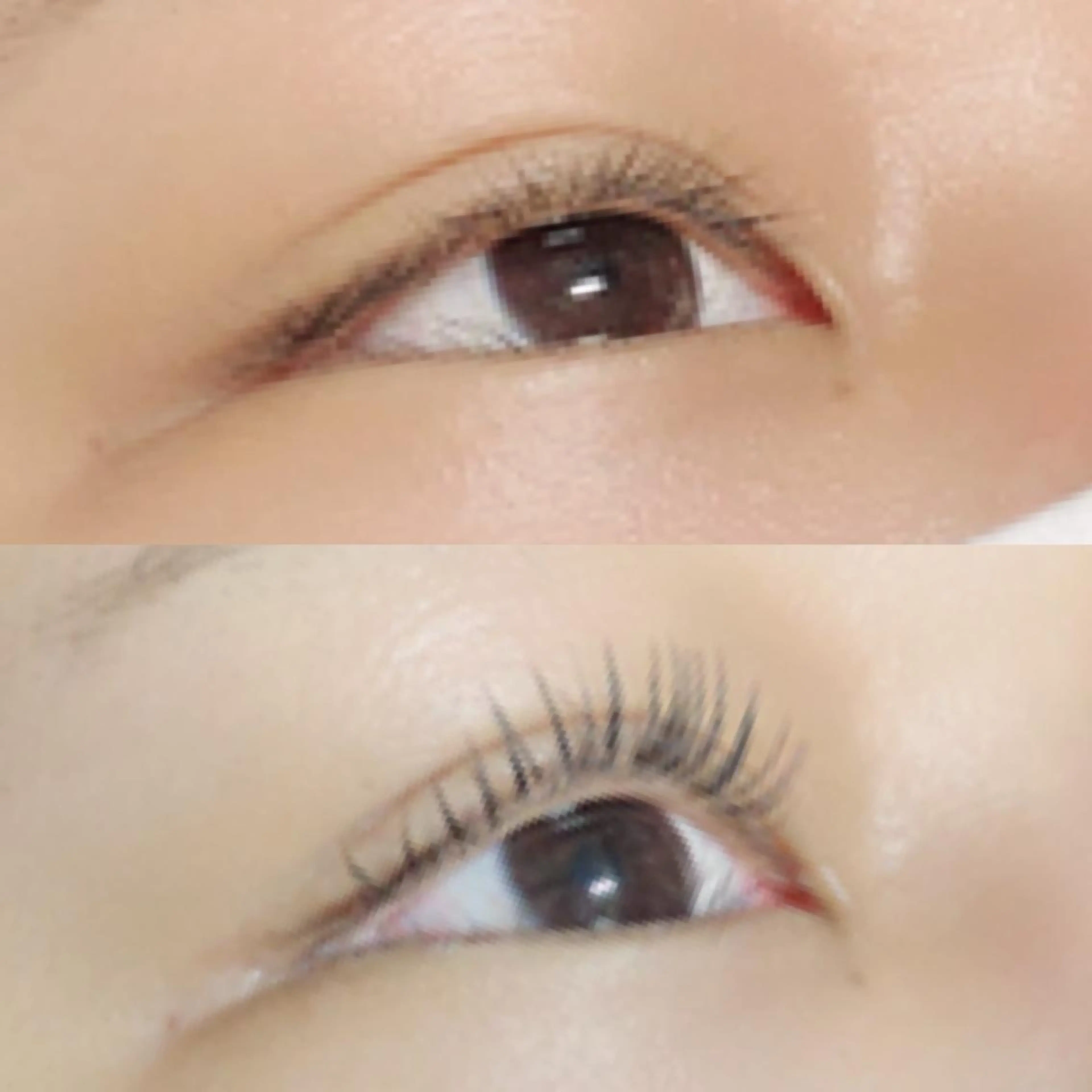 マツエク・マツパ パリジェンヌラッシュリフト sereno セレーノのマツエク・マツパデザイン