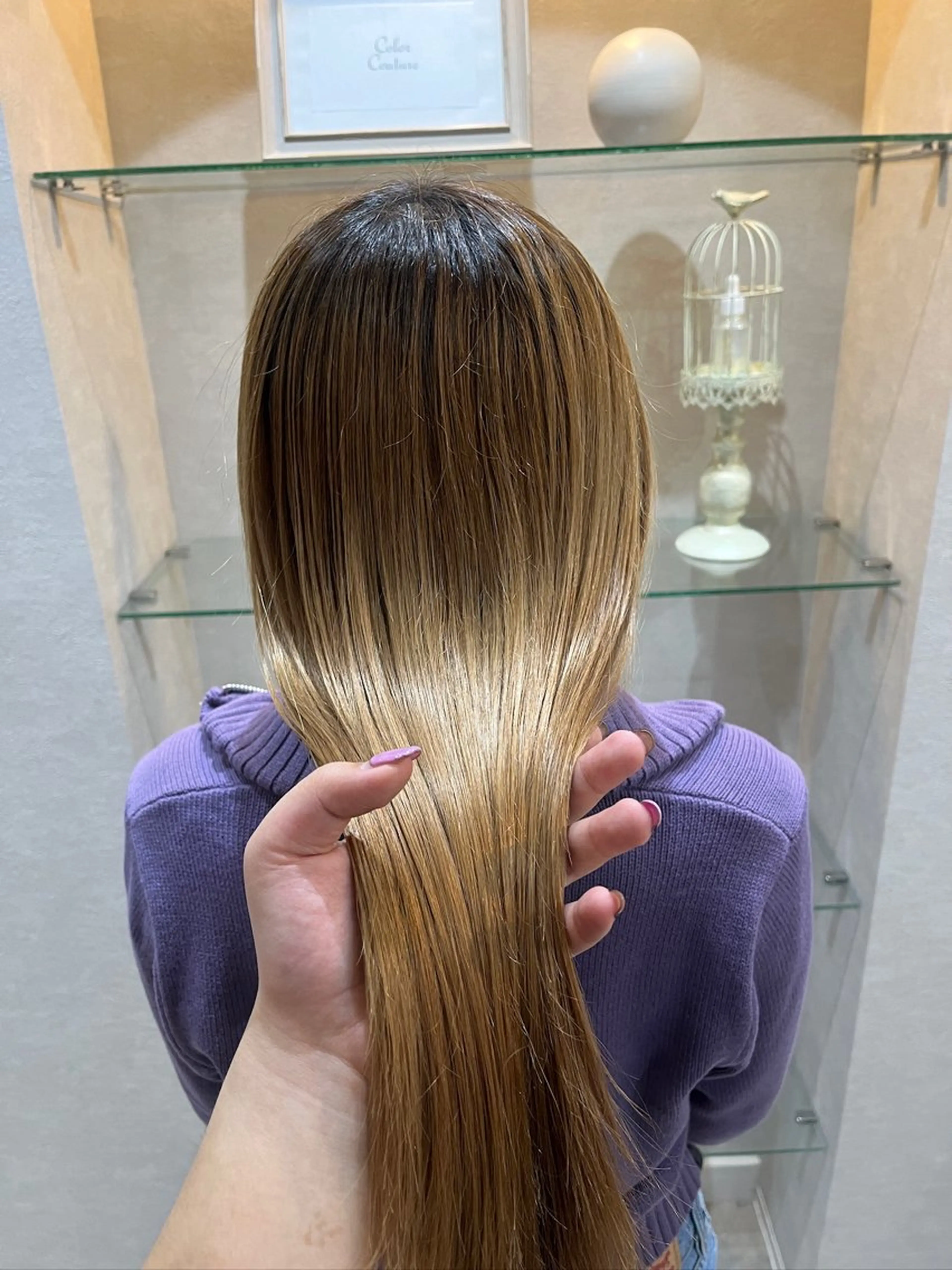 ロング 🫧aika/大宮 /暖色系カラー🫧のヘアスタイル