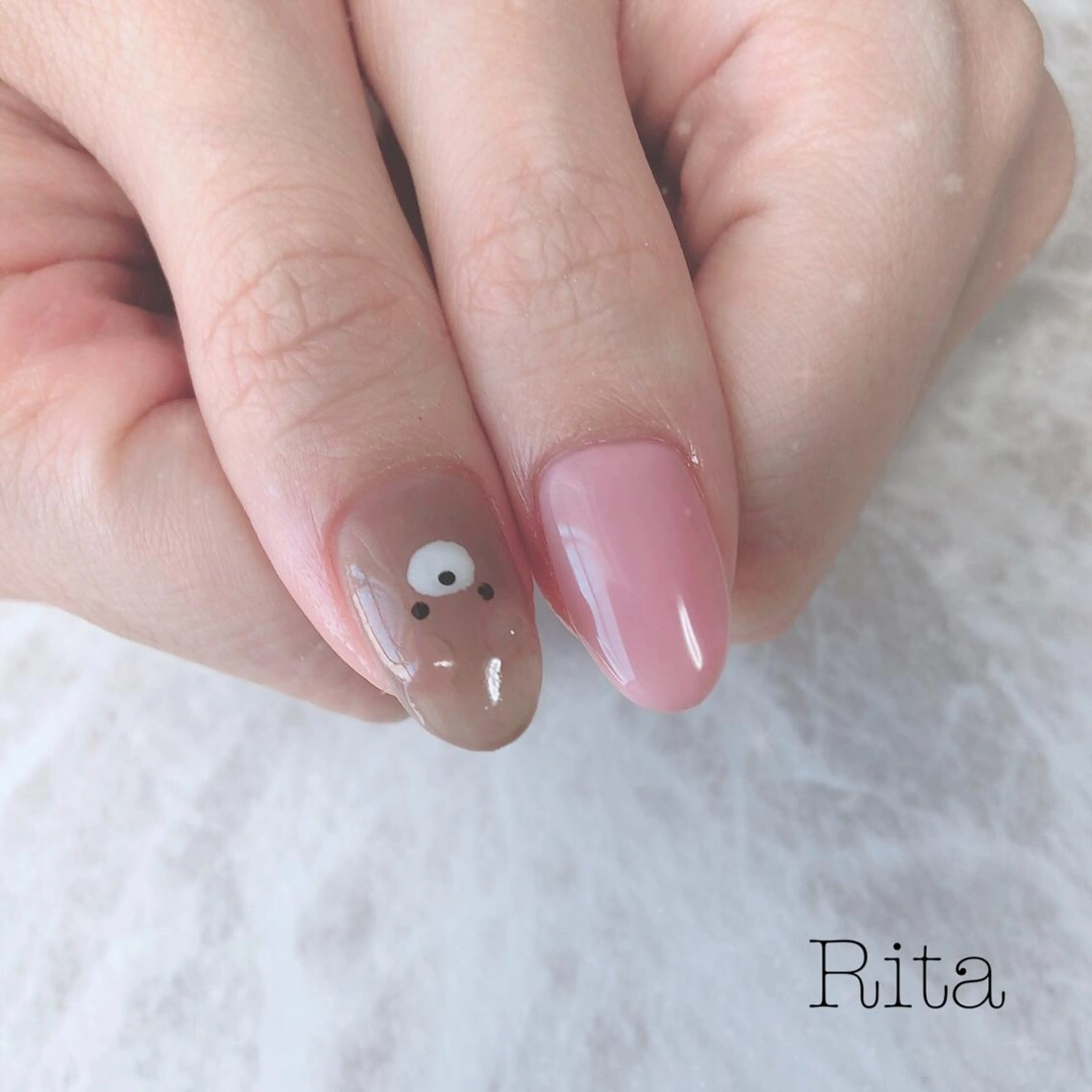 ネイル 西岡 杏のネイルデザイン