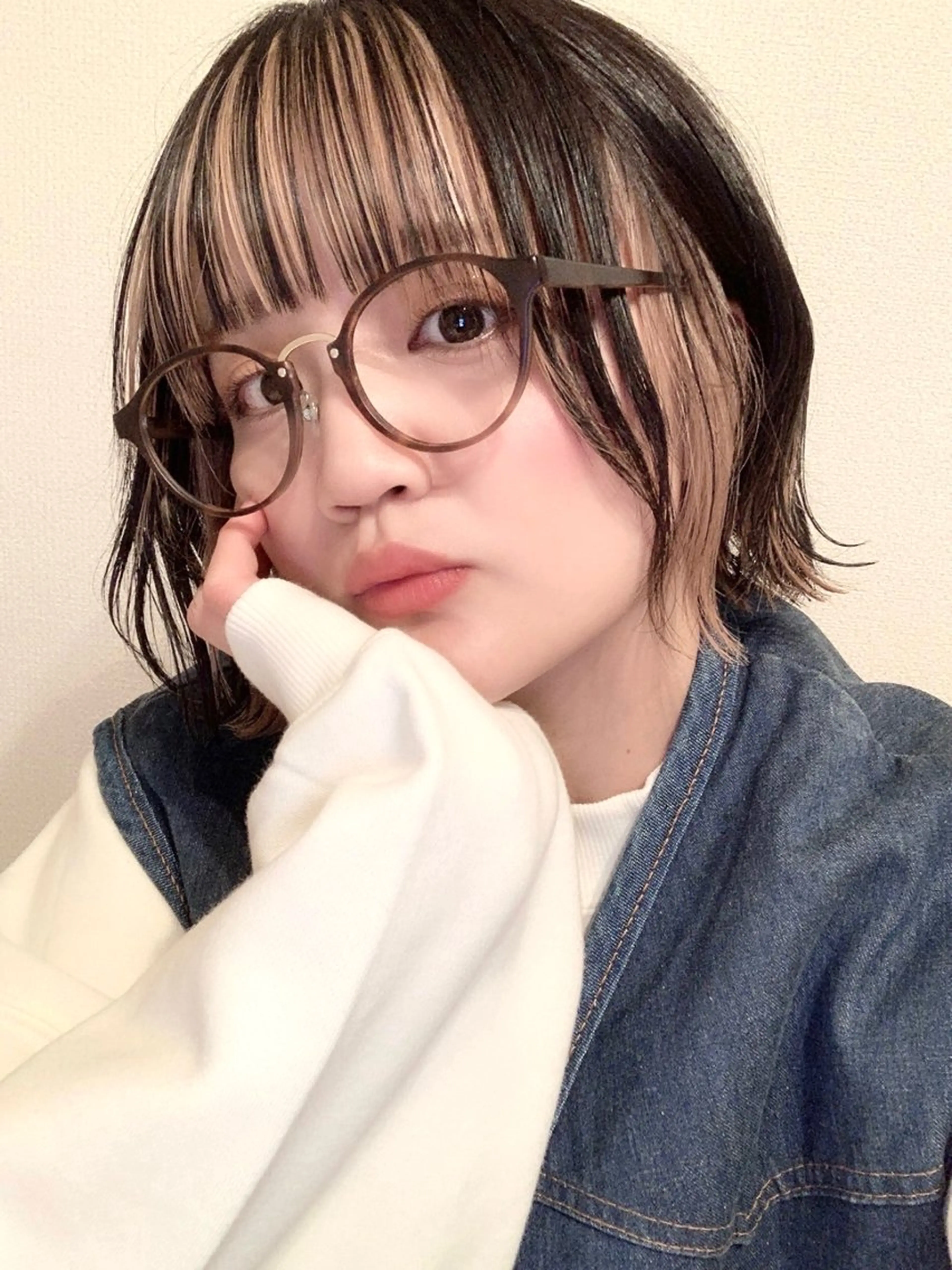 ショート カラー 韓国ヘア/艶カラー /田中悠佑のヘアスタイル