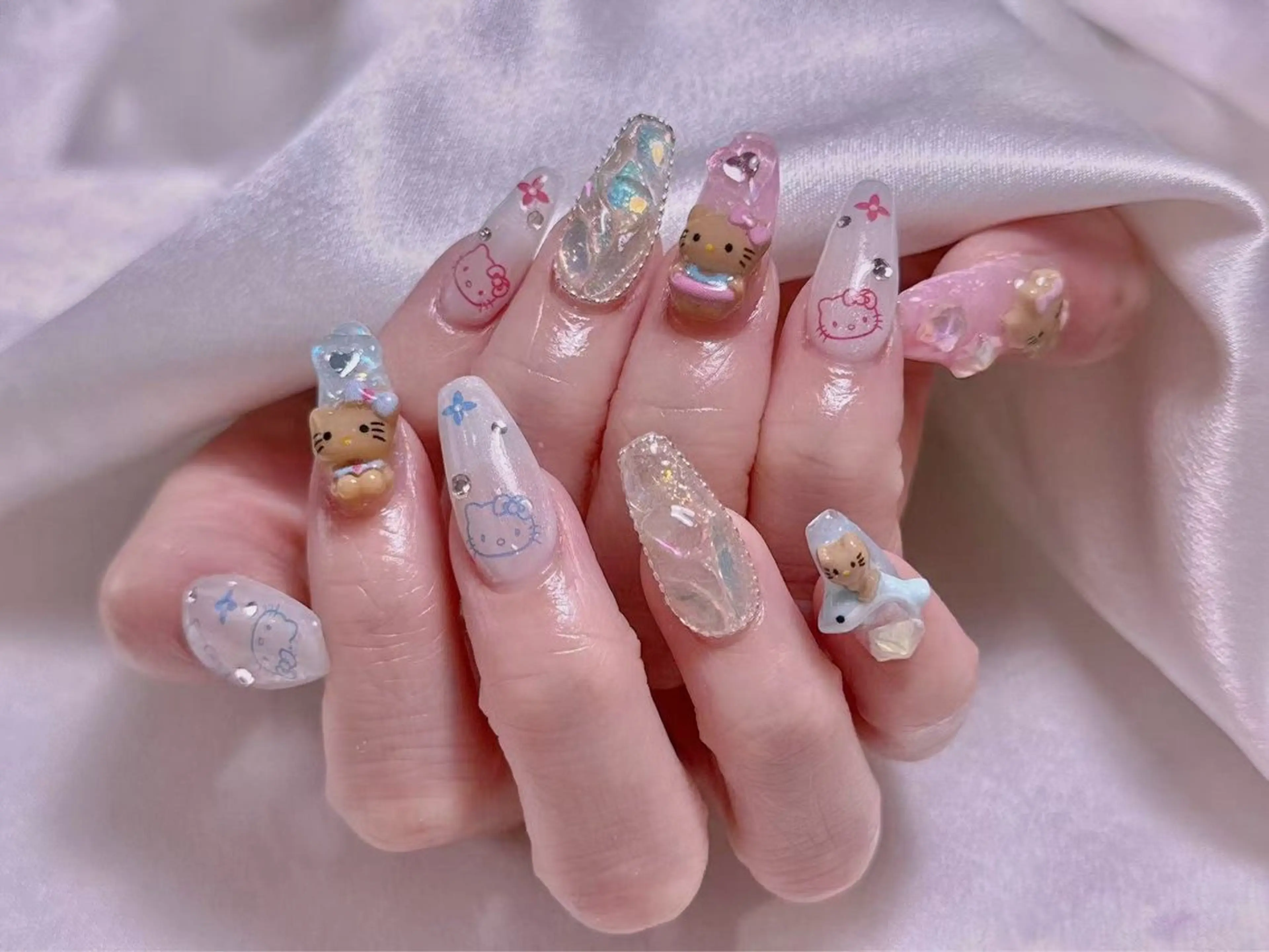 ネイル 長さだし専門店 M2　rikaのネイルデザイン