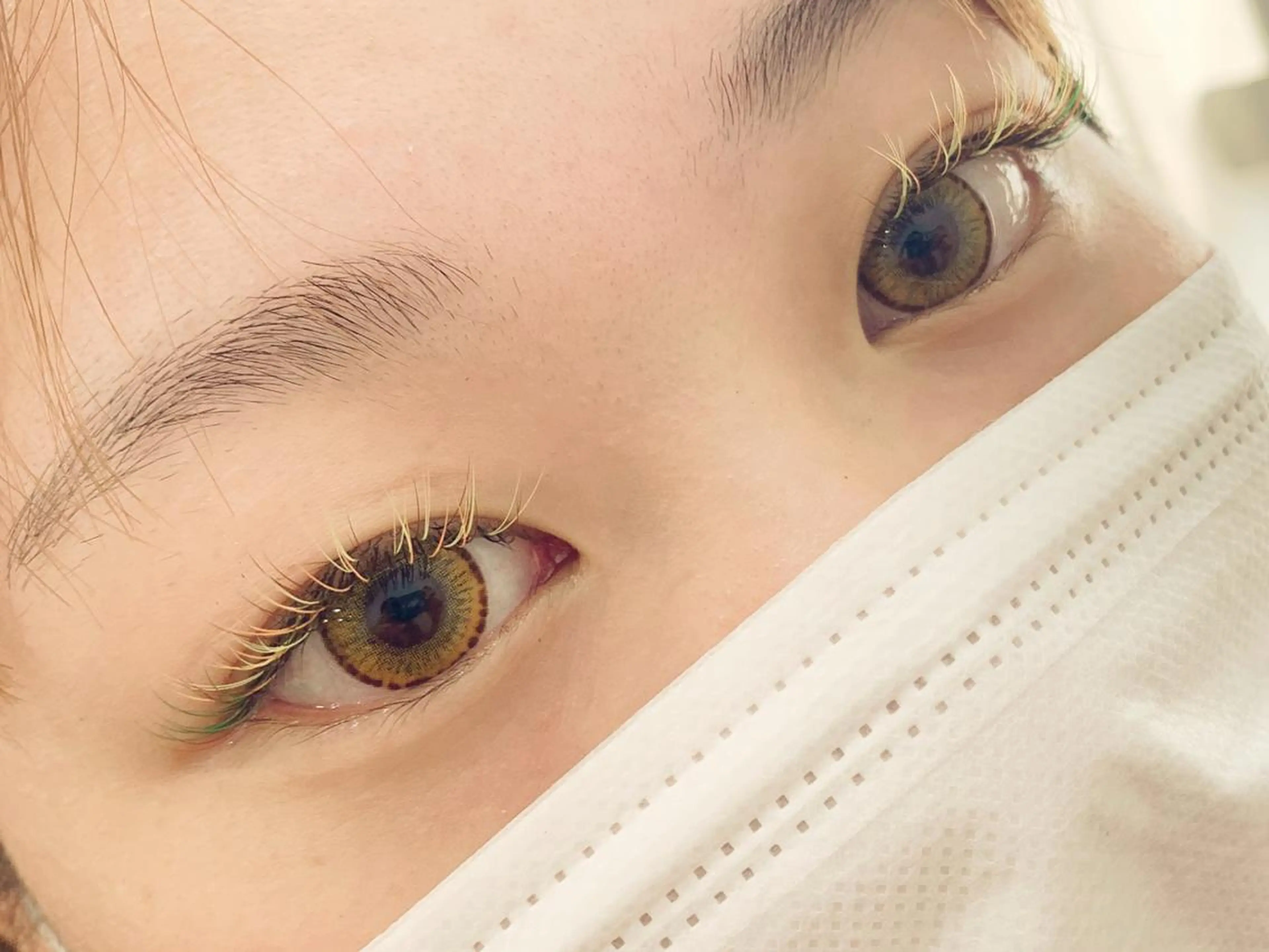 マツエク・マツパ カラーマツエク Nordlys Room所属・やまにたゆか🌿 Nordlysのマツエク・マツパデザイン