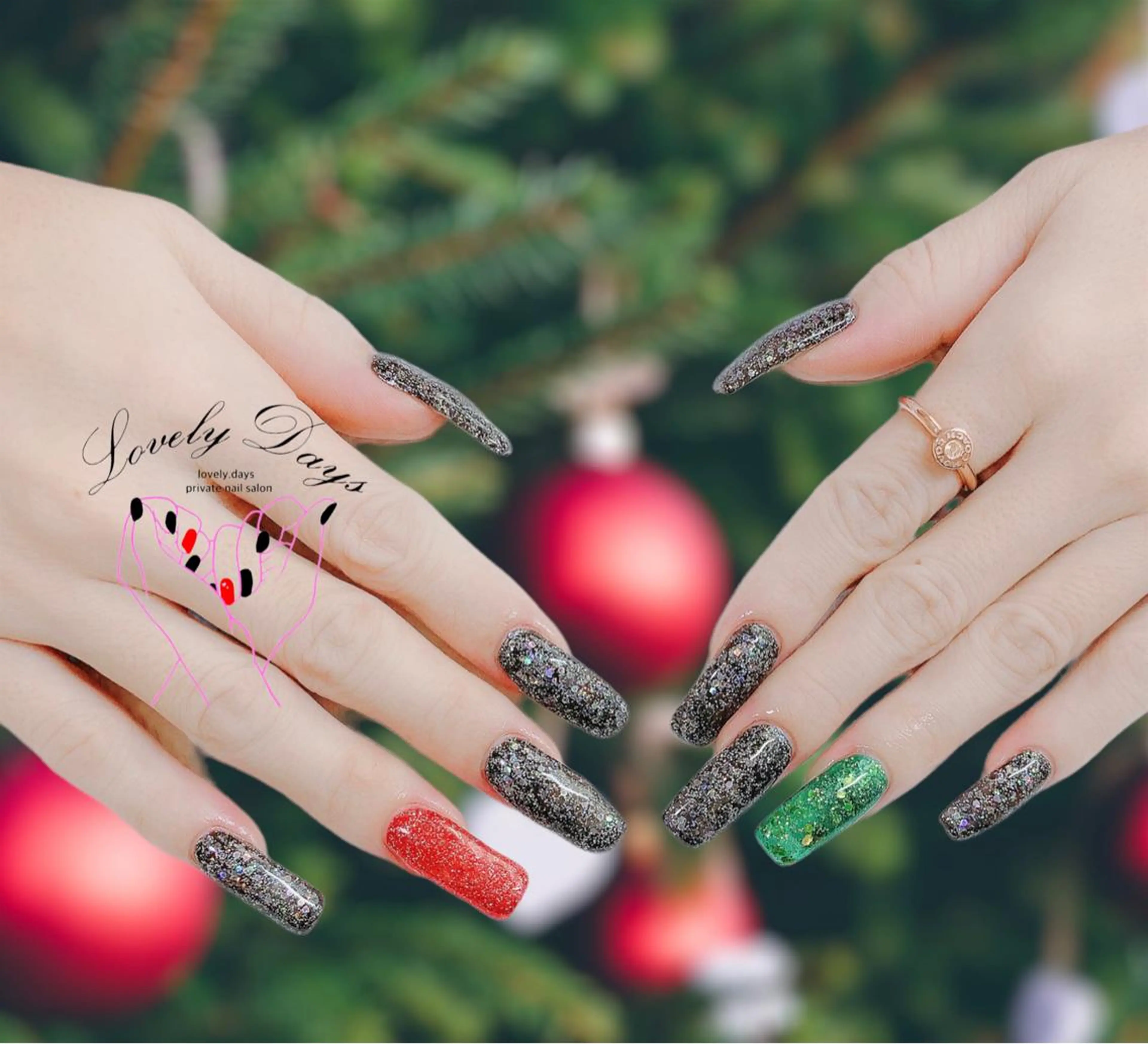 ネイル ワンカラーネイル ハンドネイル LovelyDays ゆいのネイルデザイン