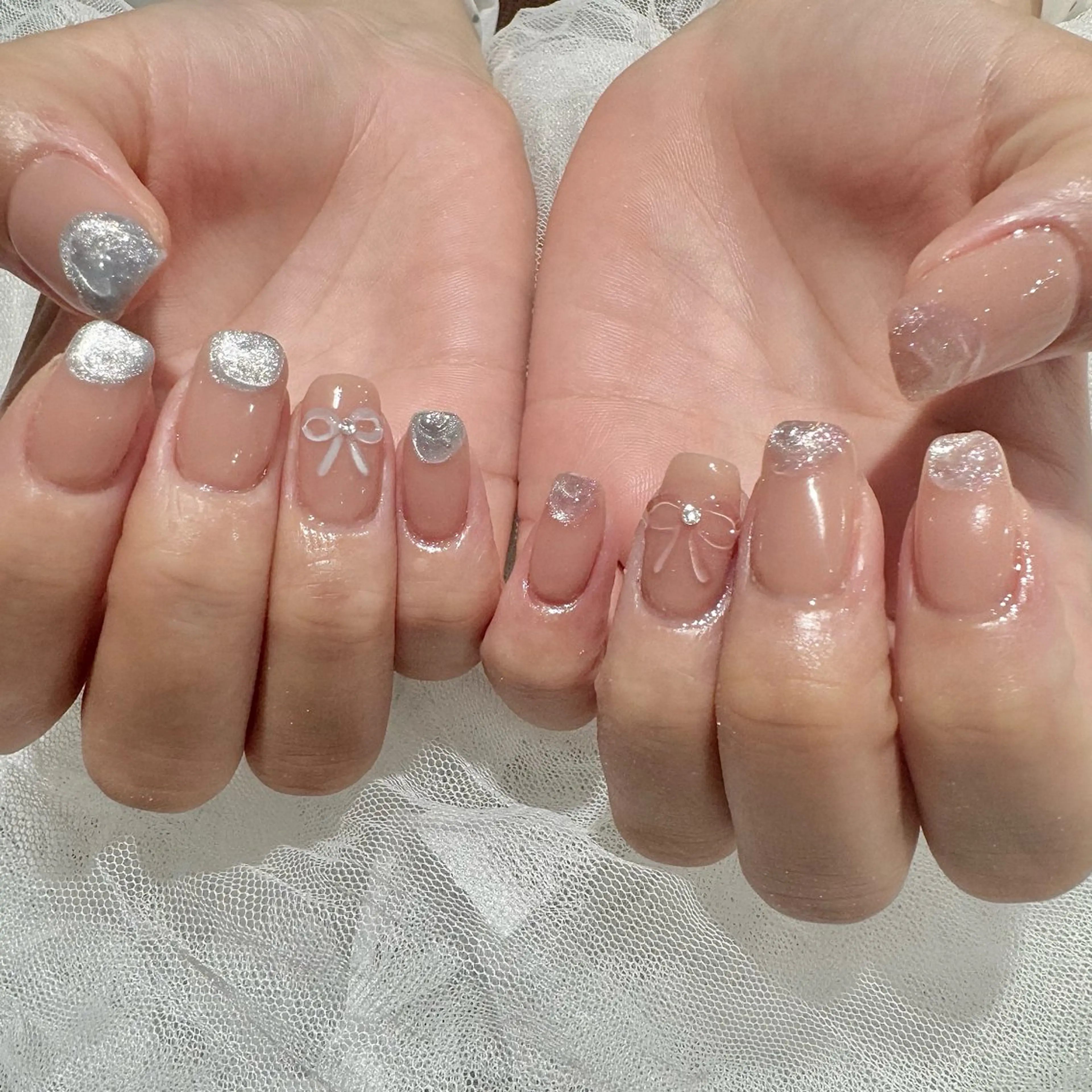 ネイル ハンドネイル 新井 ひなののネイルデザイン