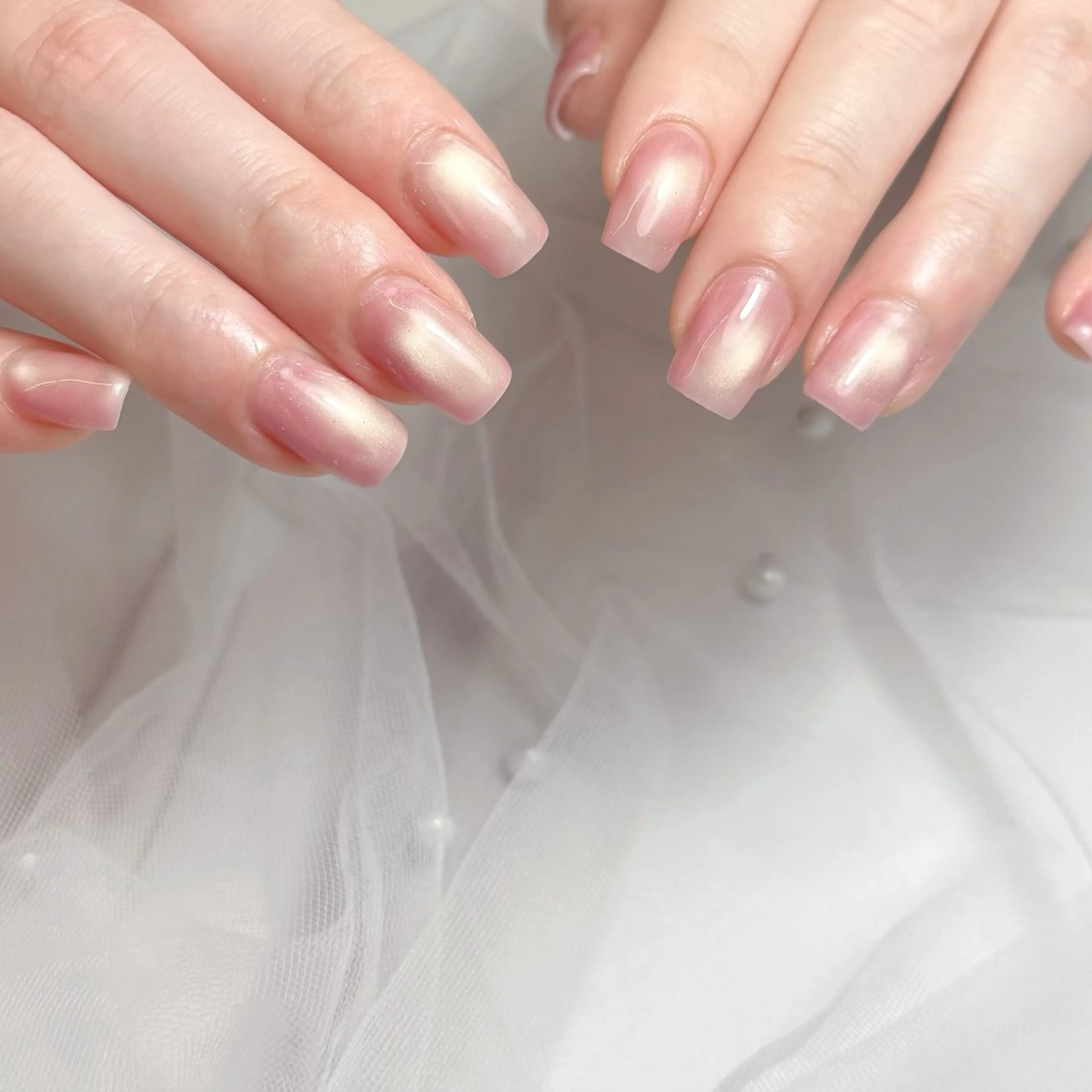 ネイル ハンドネイル mau🩵nail 堺筋本町｜心斎橋のネイルデザイン