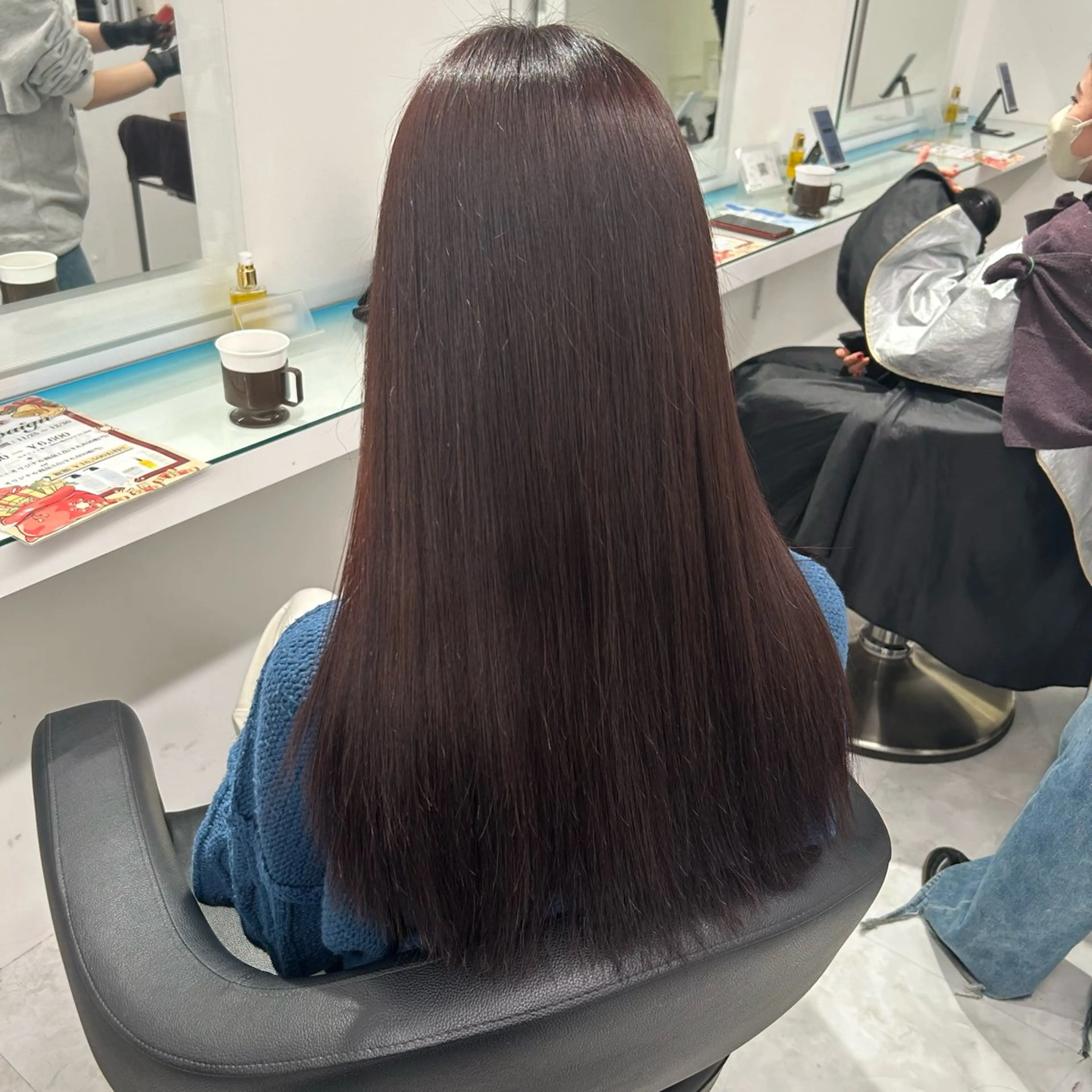 セミロング 🤍大人っぽ韓国暗髪 🤍Asuka🤍のヘアスタイル