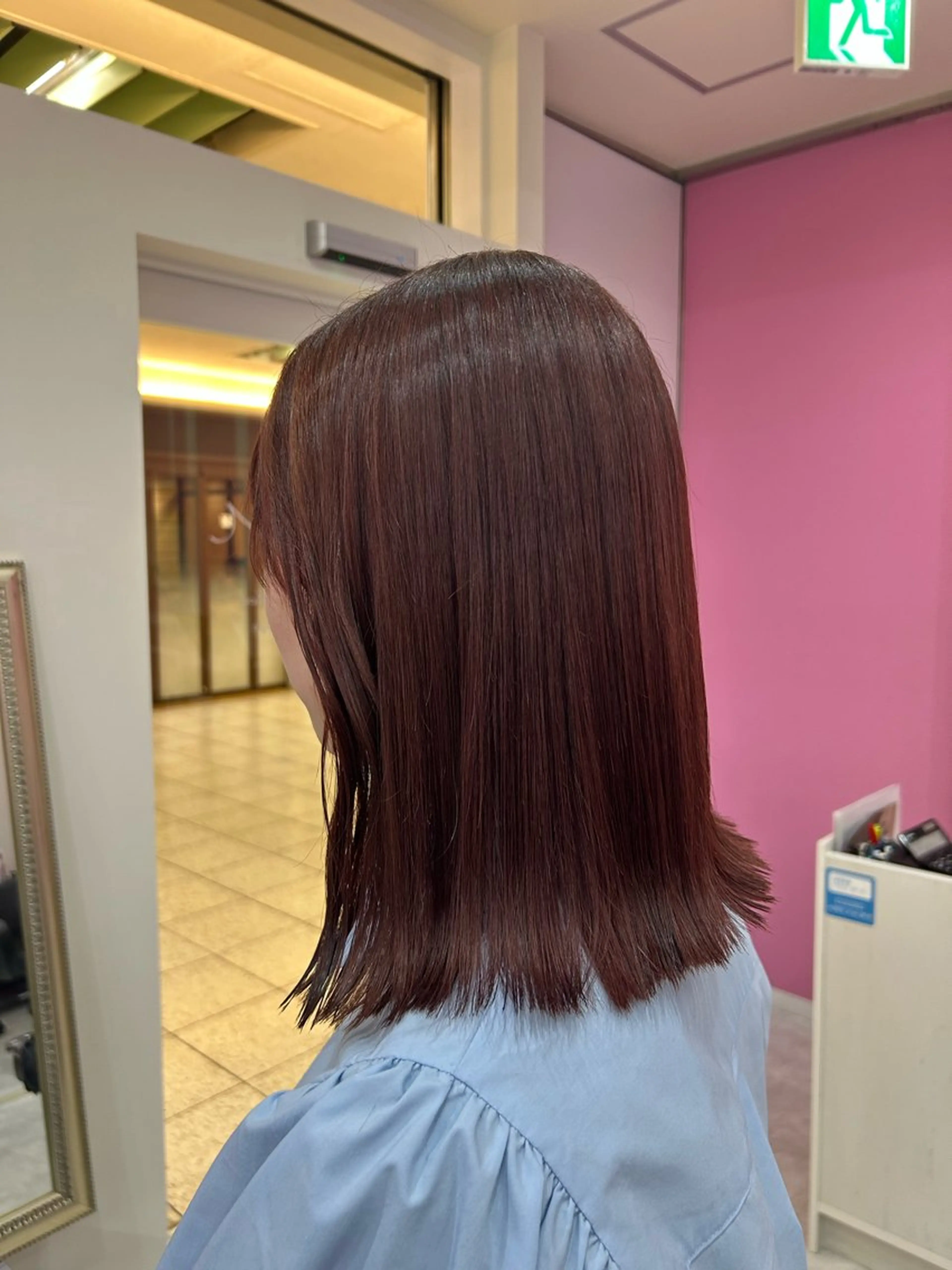 ミディアム カット ヘアカラー トリートメント Ayano 🫧のヘアスタイル