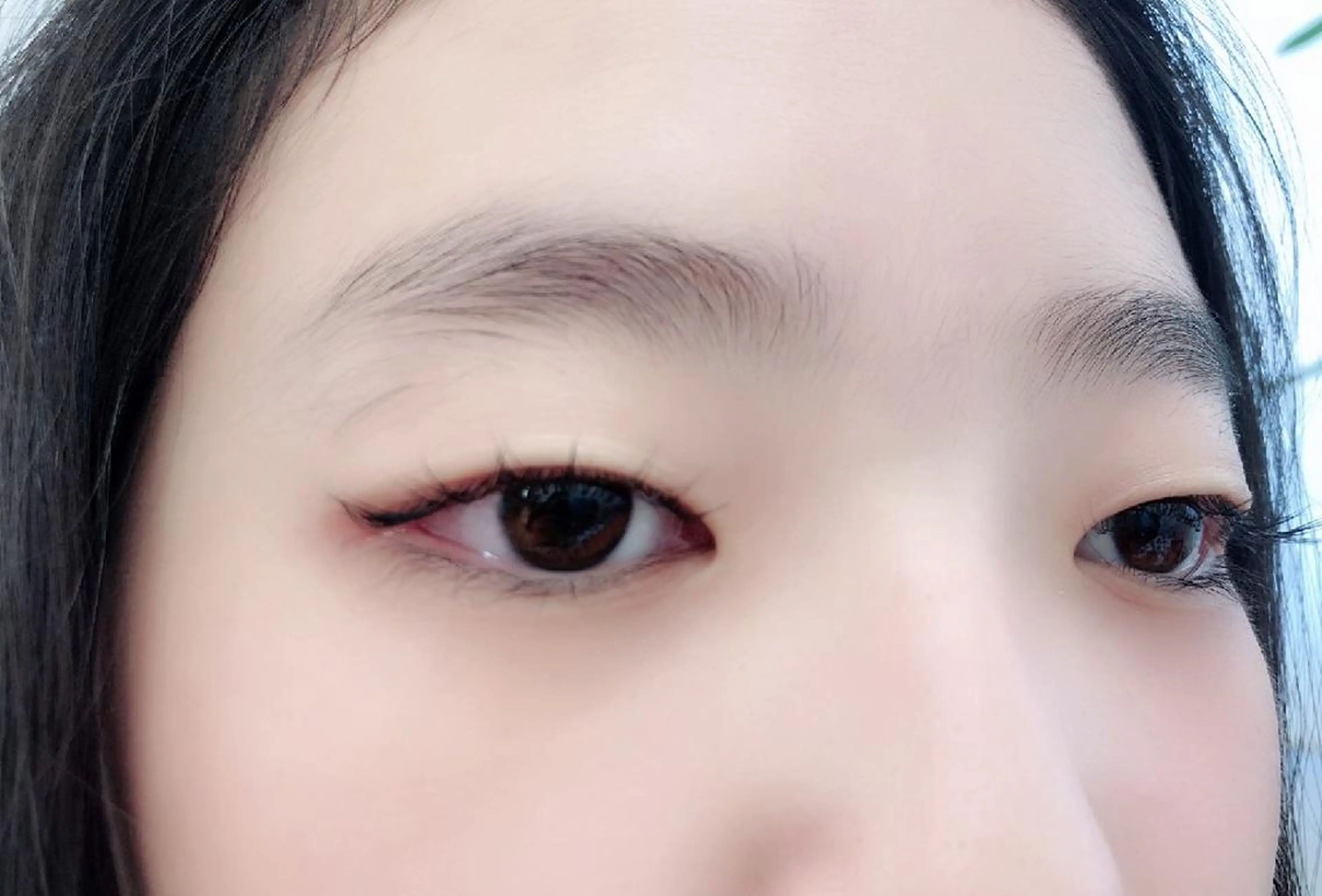 マツエク・マツパ 付け放題 フラットラッシュ 下まつげエクステ 一重×まつ毛パーマ ボリュームラッシュ 吉岡 ゆうなのマツエク・マツパデザイン