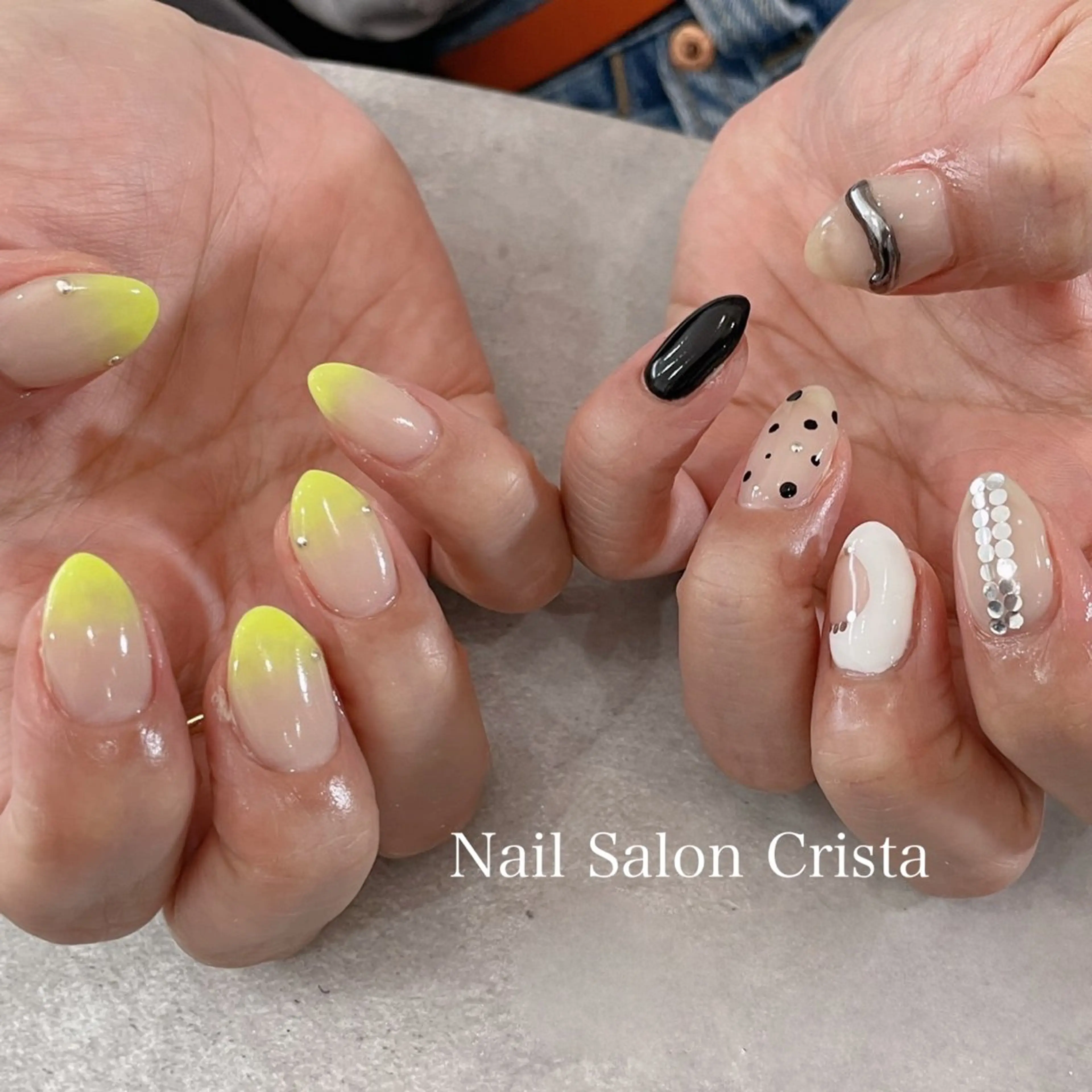 ネイル ジェルネイル パラジェル CRISTA所属・CRISTA MOMOのネイルデザイン