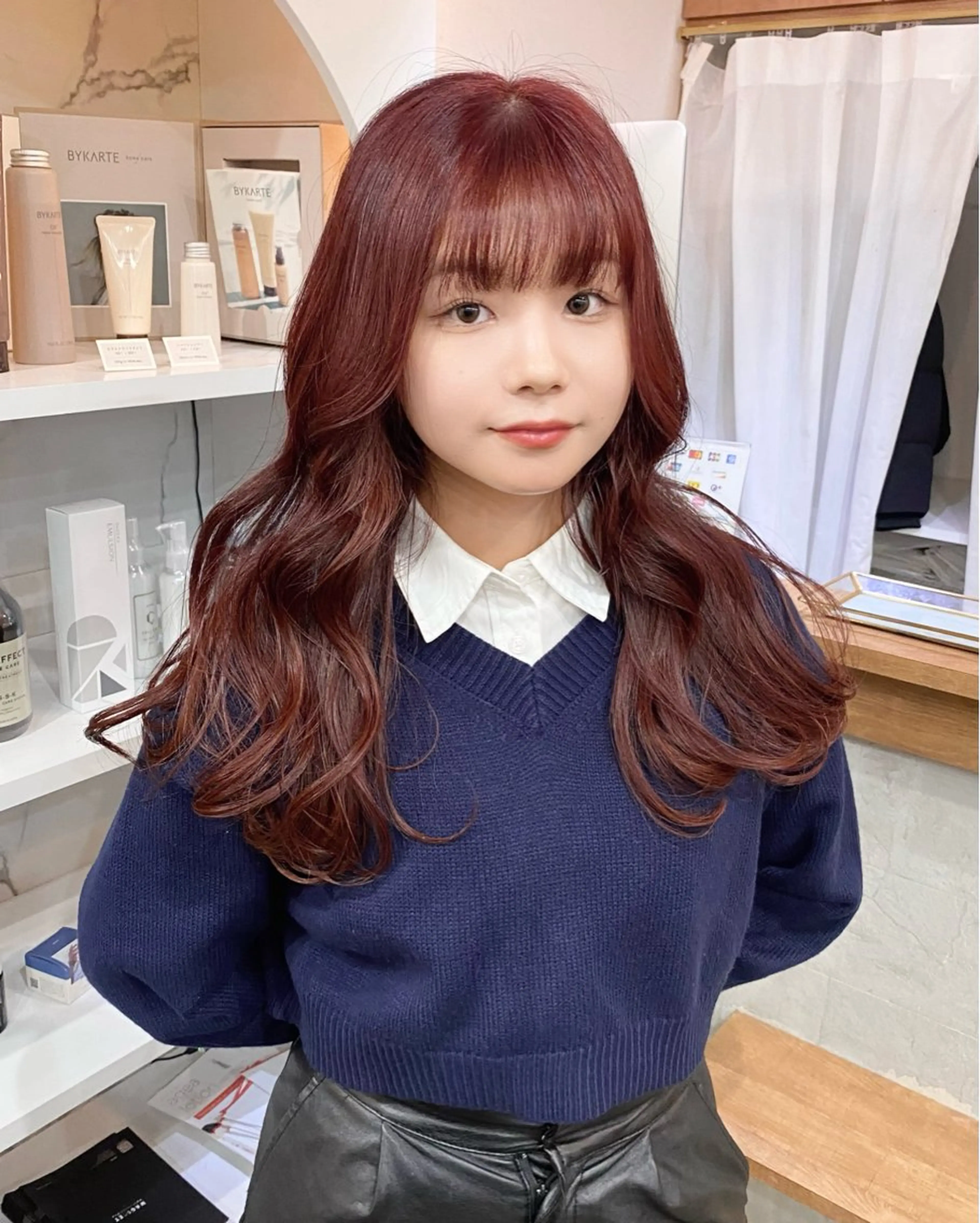 ロング カラー エクステモデル募集 💗大阪梅田/川上のヘアスタイル