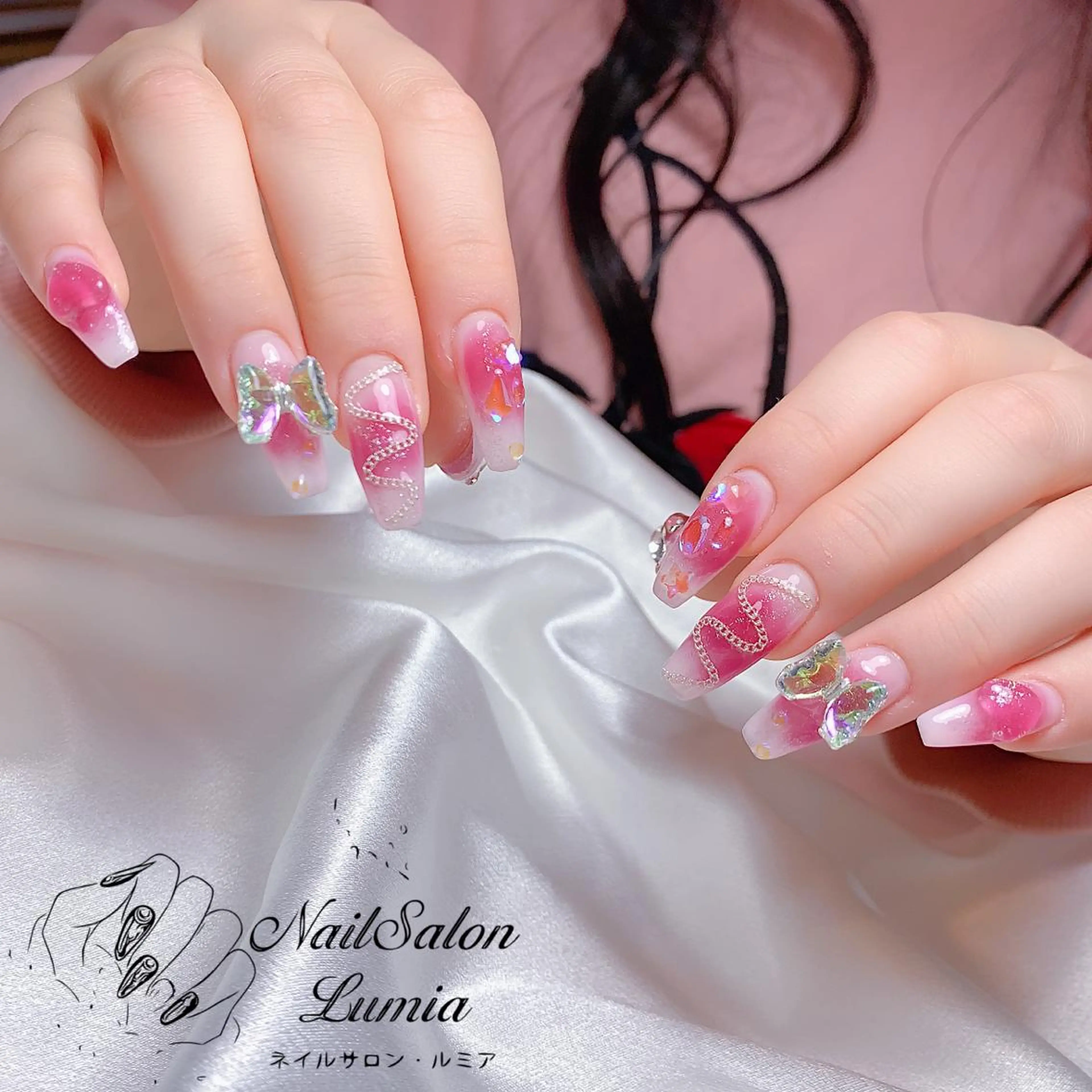 ネイル ハンドネイル ネイルサロン ルミア Lumia 店長のネイルデザイン