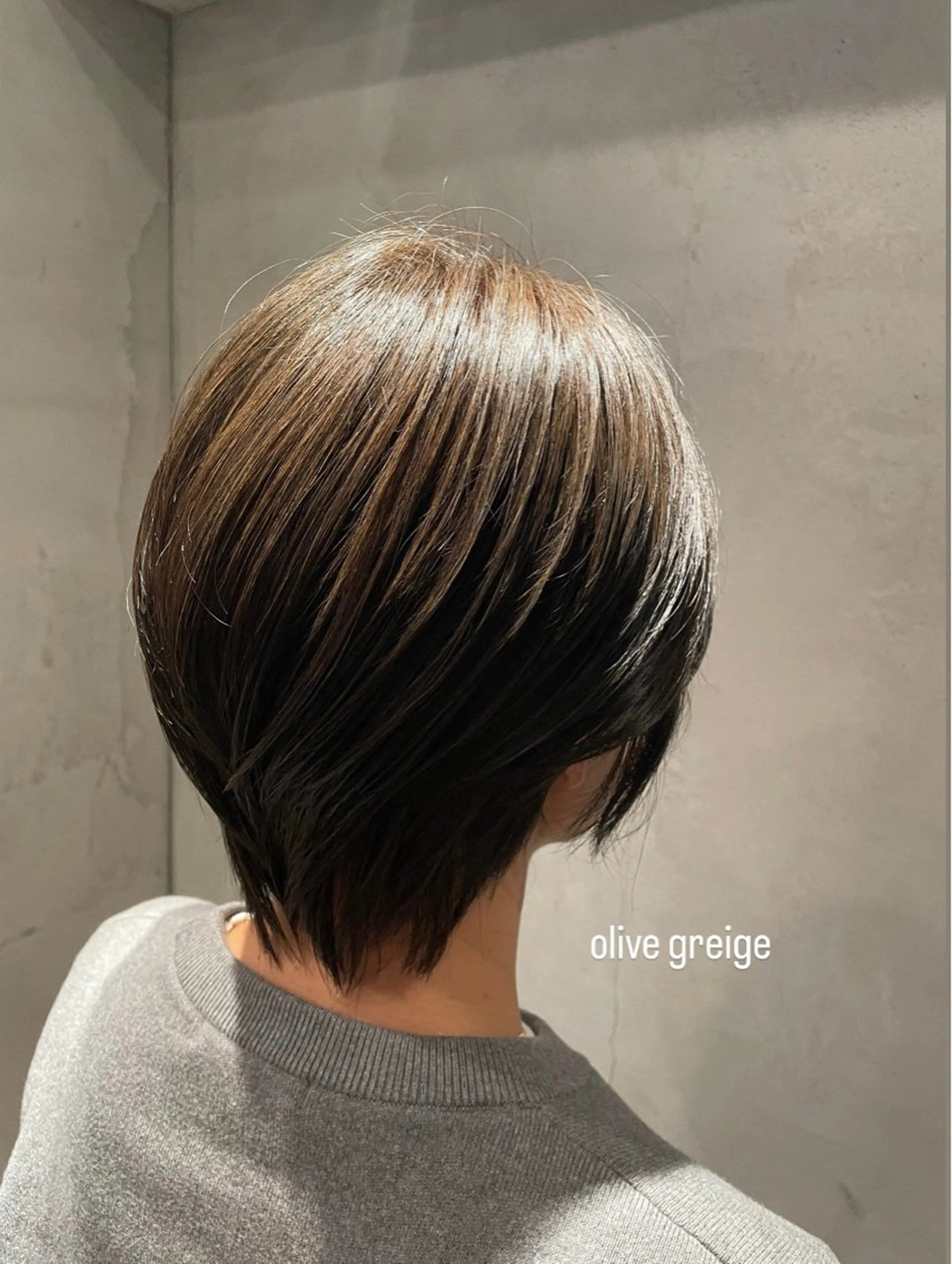 ショート カラー ヘアカラー トリートメント Amery kanazawahakkei所属・Luna ☾ ໋のヘアスタイル